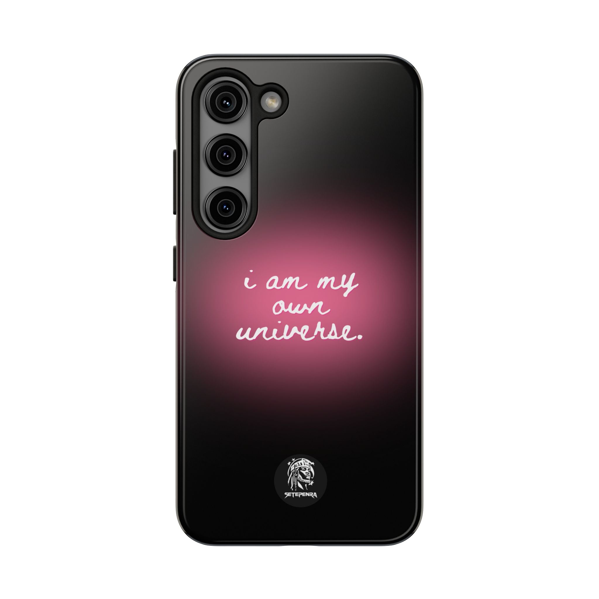 I Am My Own Universe Tough Phone Case (For iPhone, Galaxy & More) - Black
