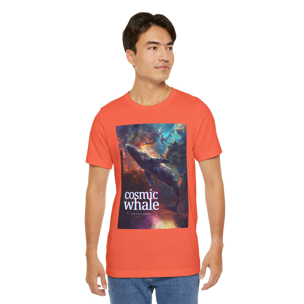 Cosmic Whale Unisex Jersey Short Sleeve Tee