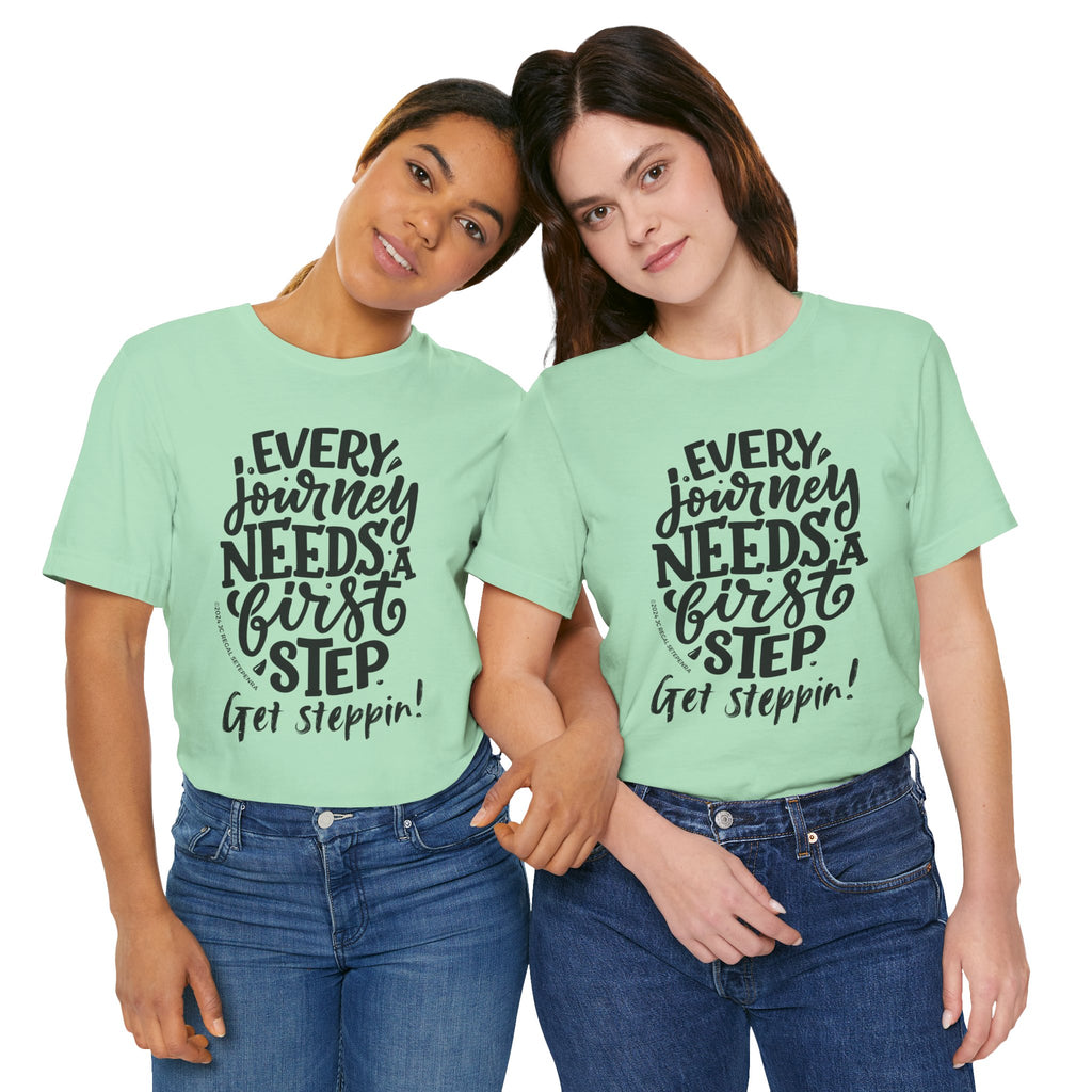 Get Steppin! Jersey Short Sleeve Tee
