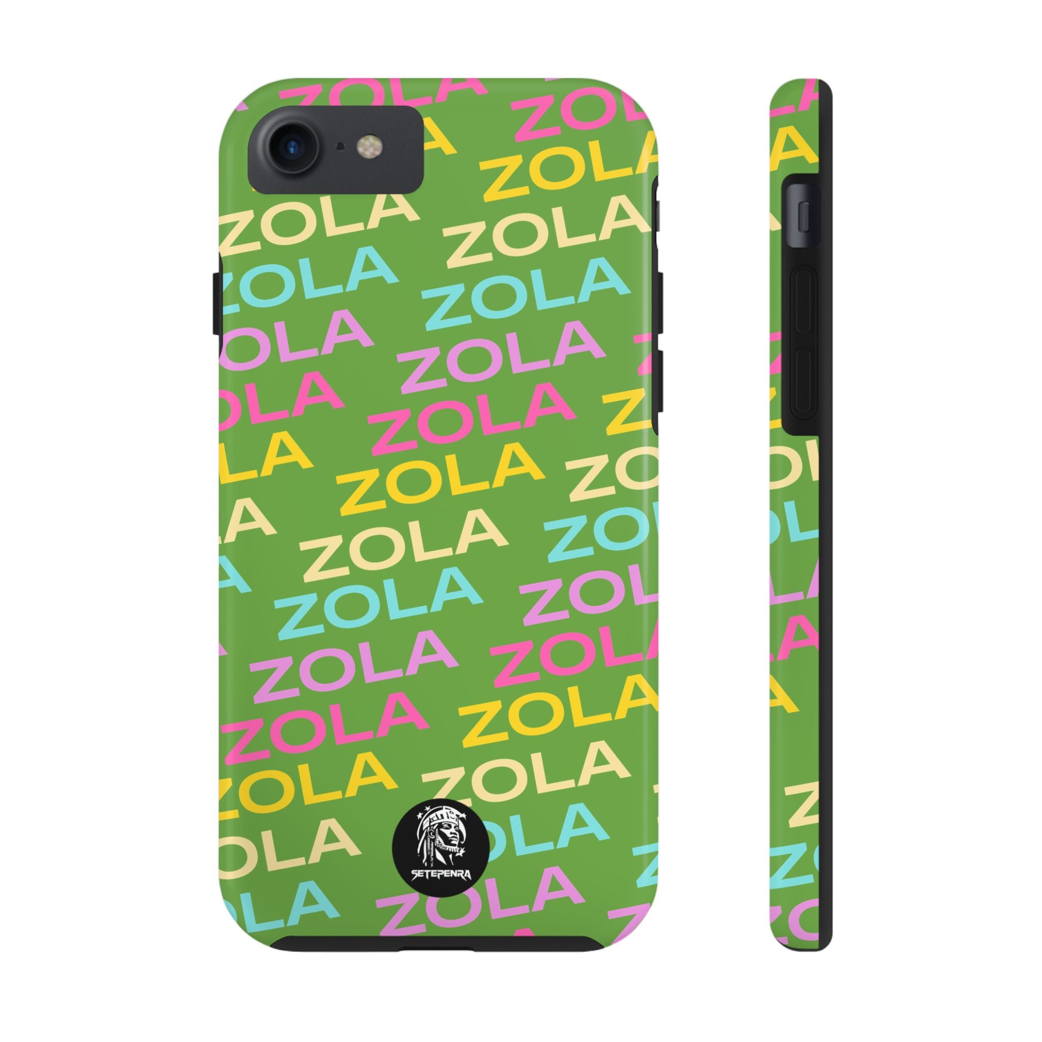 Zola Tough Phone Case (For iPhone, Galaxy & More) - Green SETEPENRA Phone Case.