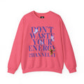Channel It Unisex Heavy Blend™ Crewneck Sweatshirt (Purple Print) SETEPENRA Sweatshirt.