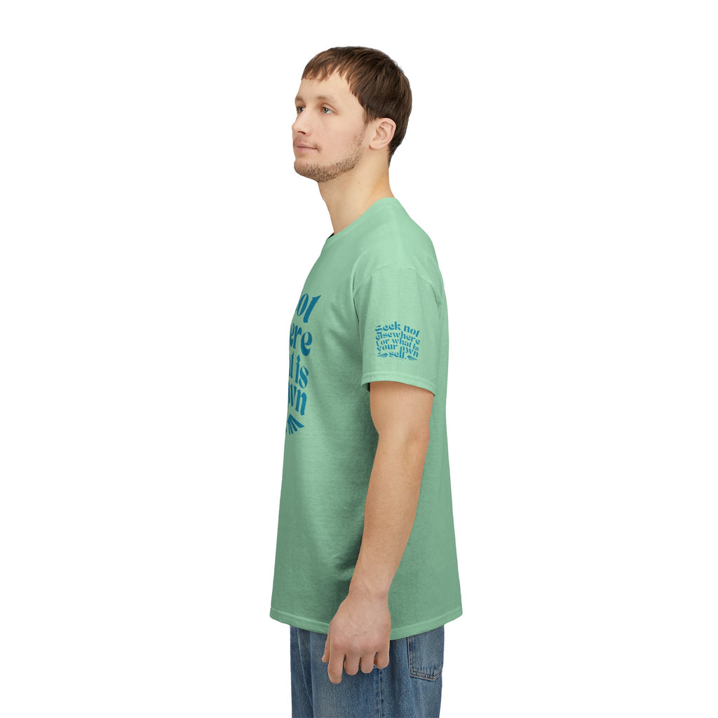 Seek Not Elsewhere (Aqua Edition) Unisex Heavy Cotton Tee