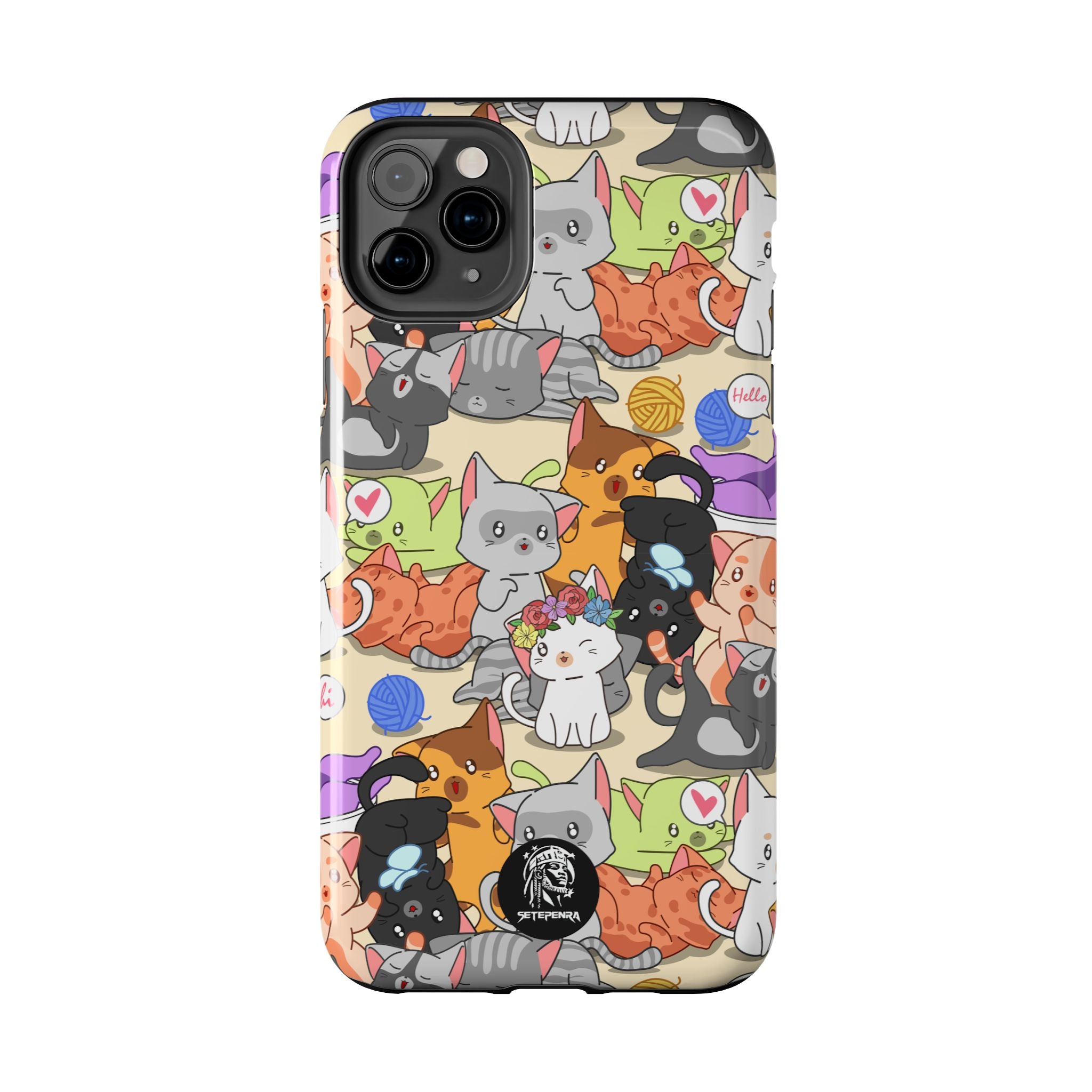 Cats A Lot Tough Phone Case (For iPhone, Galaxy & More)