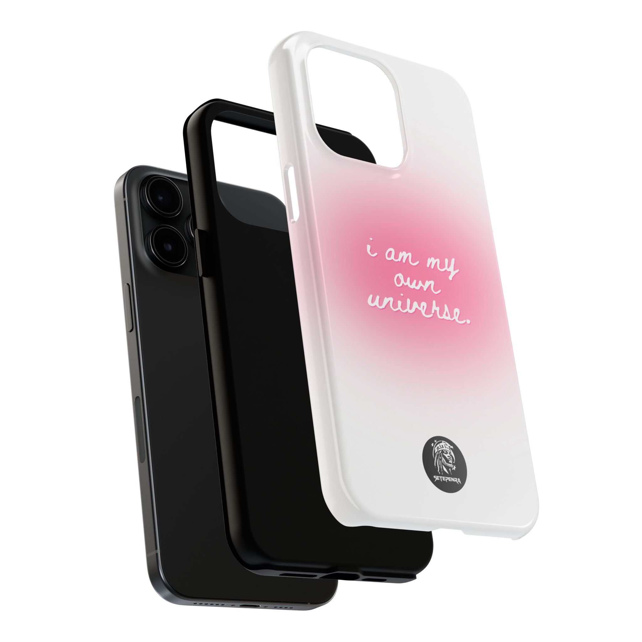 I Am My Own Universe Tough Phone Case (For iPhone, Galaxy & More) - White