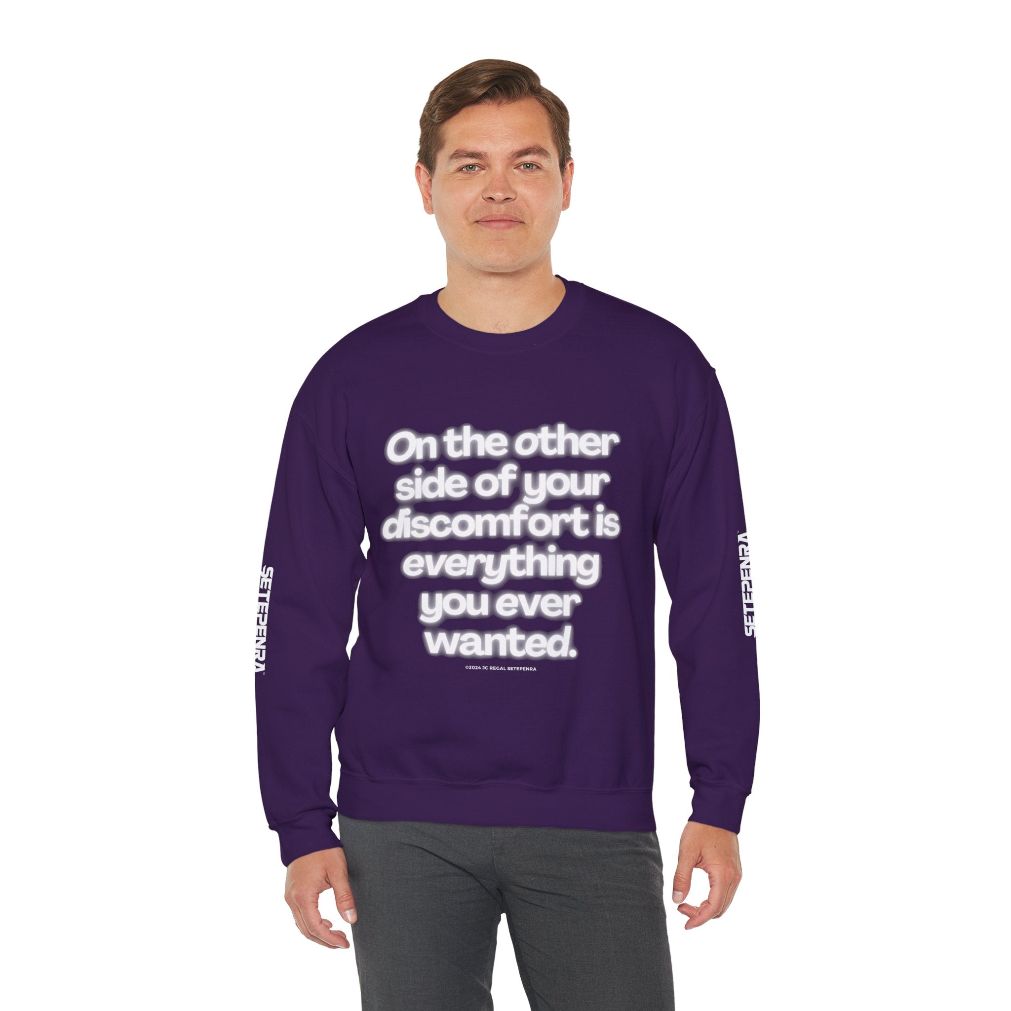 On The Other Side Unisex Heavy Blend™ Crewneck Sweatshirt