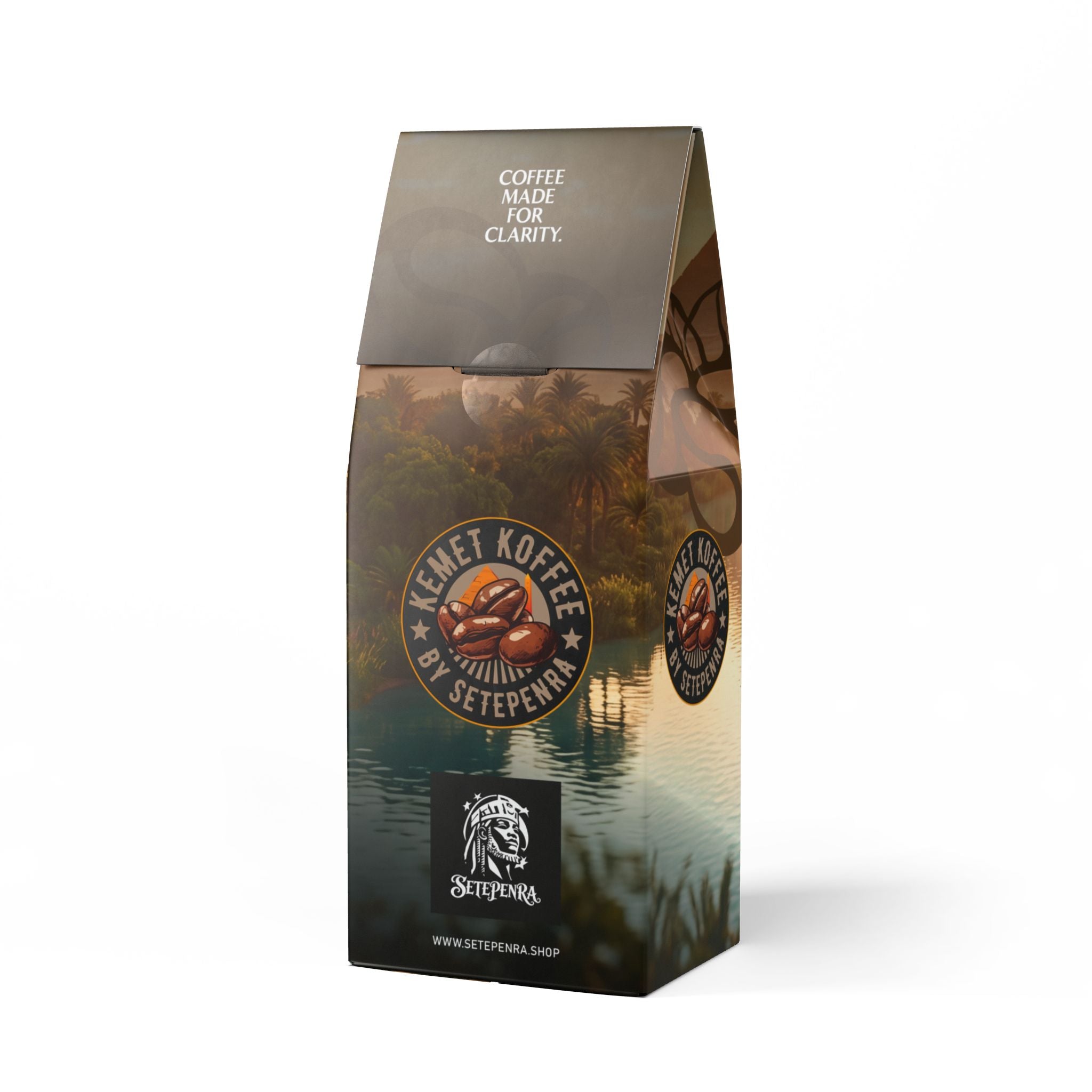 Kemet Koffee By Setepenra Dark French Roast Coffee Blend