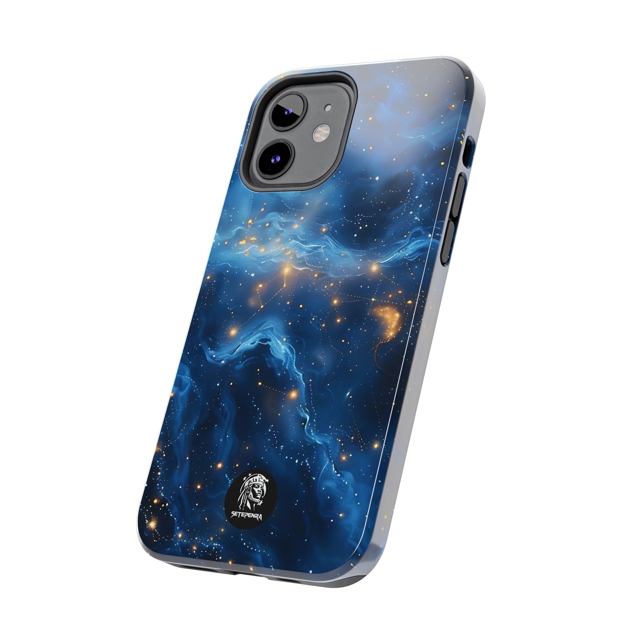 Blue Cosmos Tough Phone Case (For iPhone, Galaxy & More)