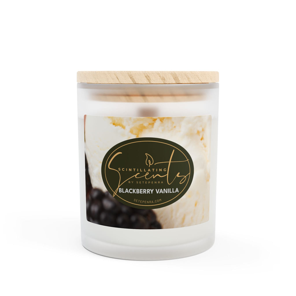 Scintillating Scents by SETEPENRA Frosted Glass Candle, 11oz