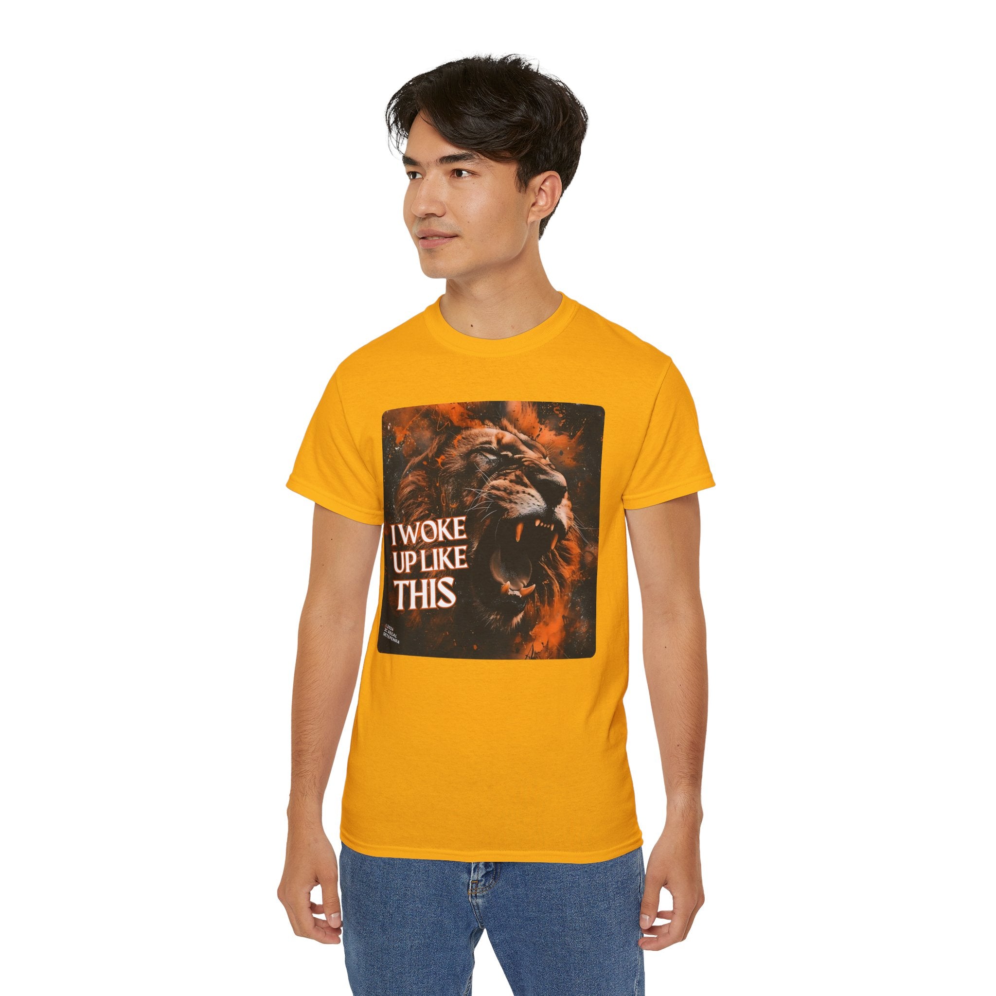 I Woke Up Like This (Roaring Edition 1) Unisex Ultra Cotton Tee