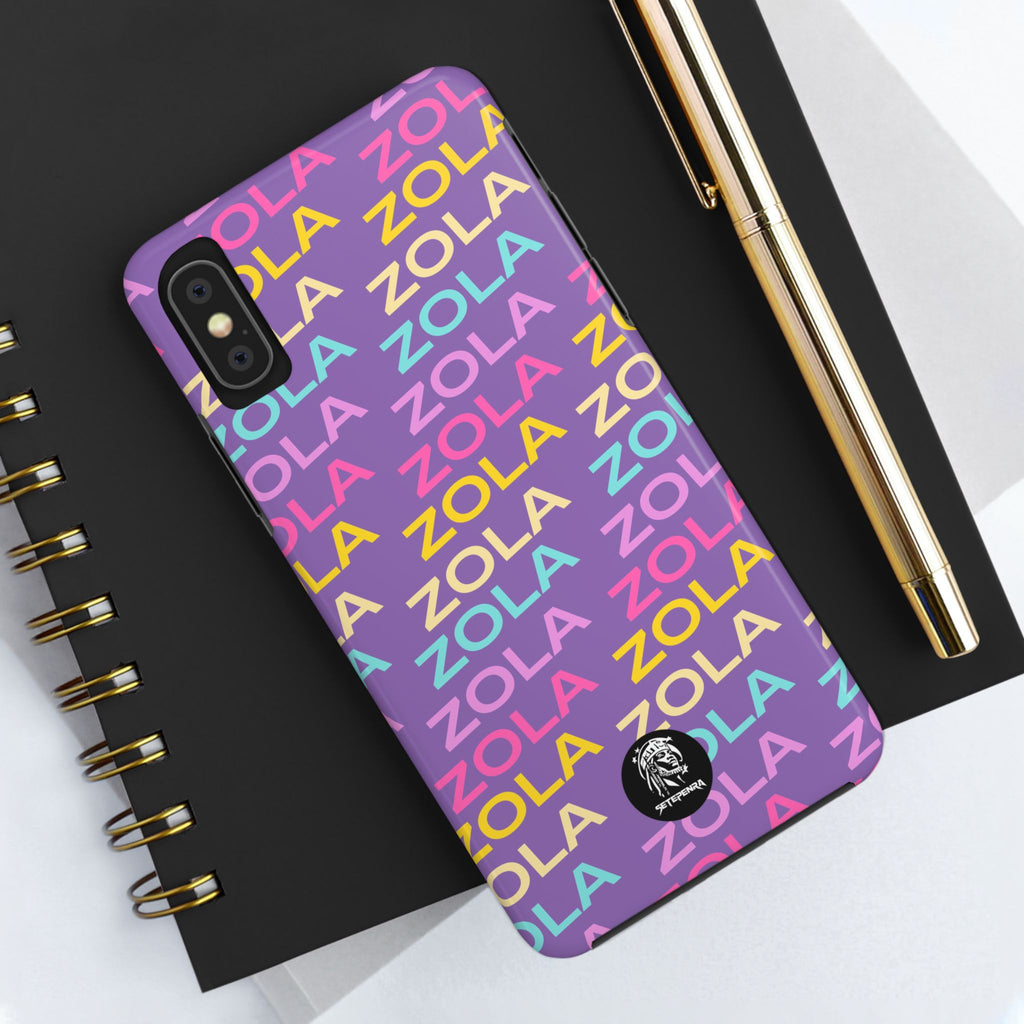 Zola Tough Phone Case (For iPhone, Galaxy & More) - Light Purple