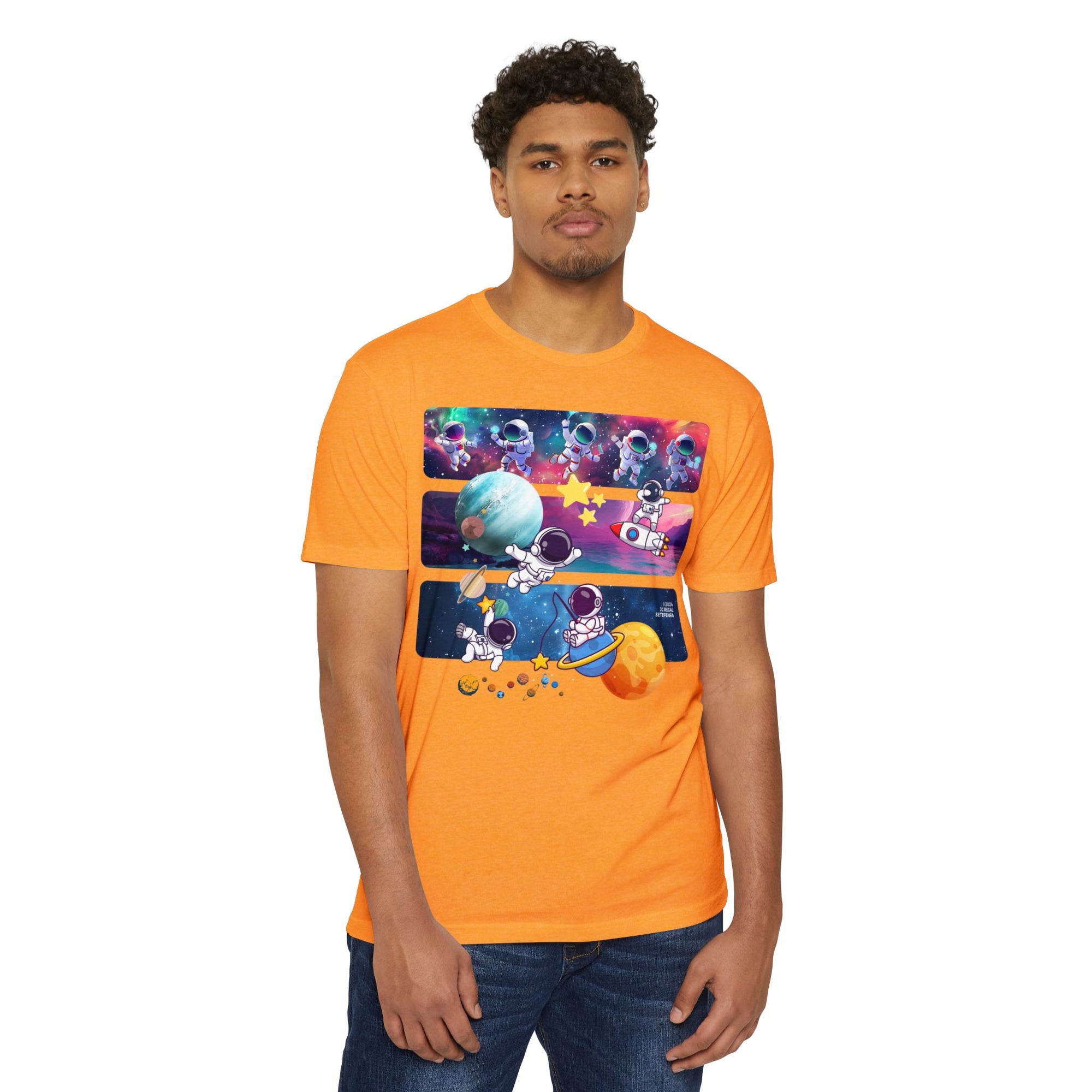 Astro Cosmo (V2.0) Unisex CVC Jersey T-shirt