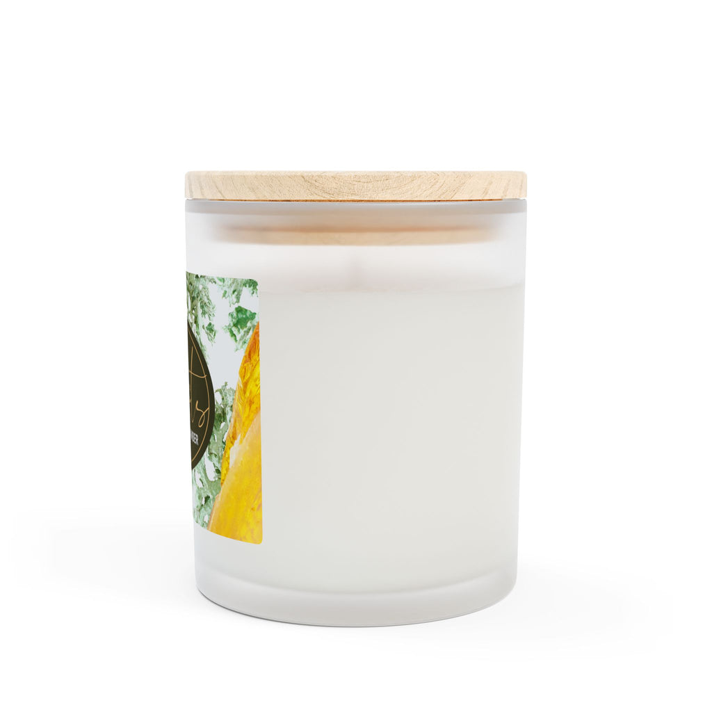 Scintillating Scents by SETEPENRA Frosted Glass Candle, 11oz