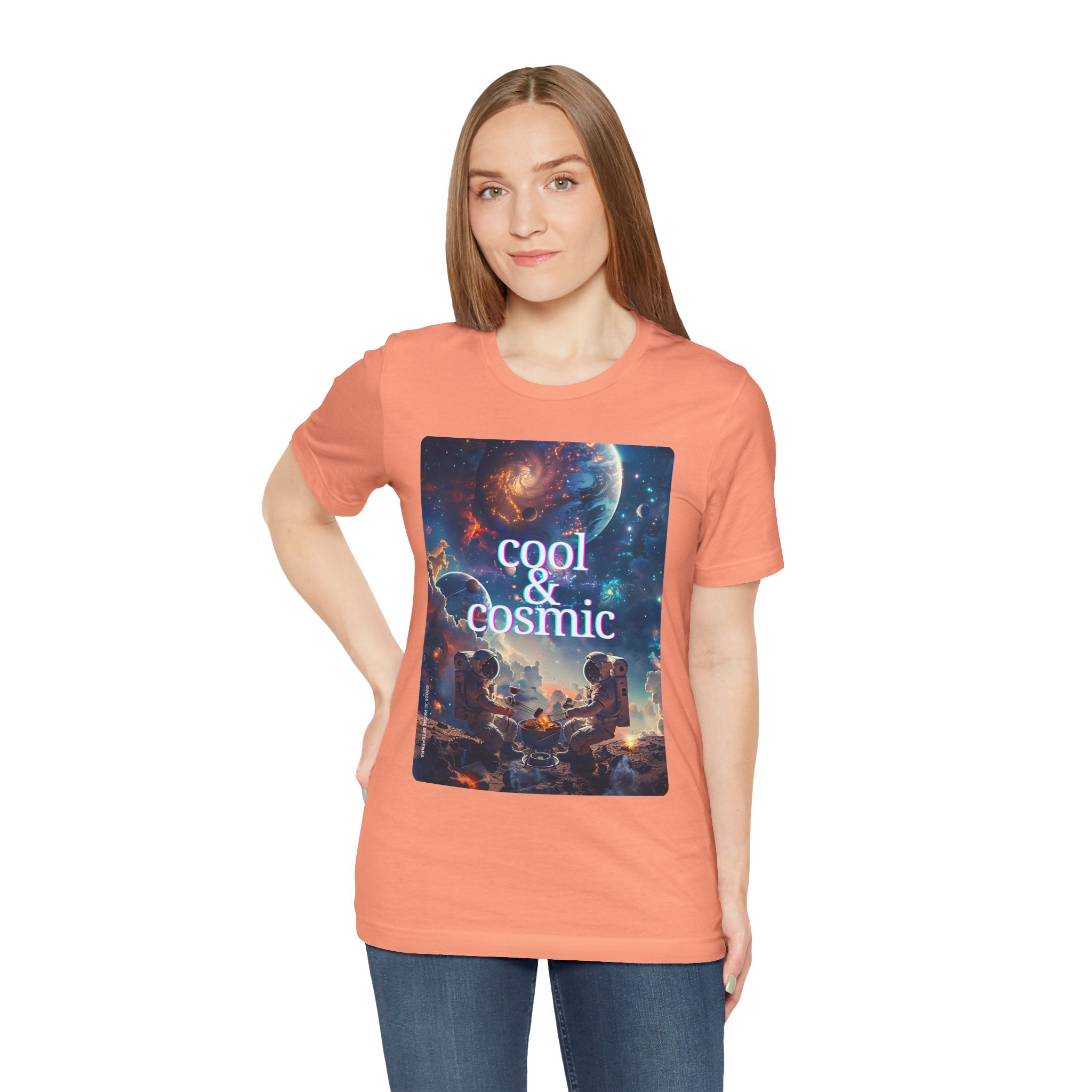 Cool & Cosmic Unisex Jersey Short Sleeve Tee