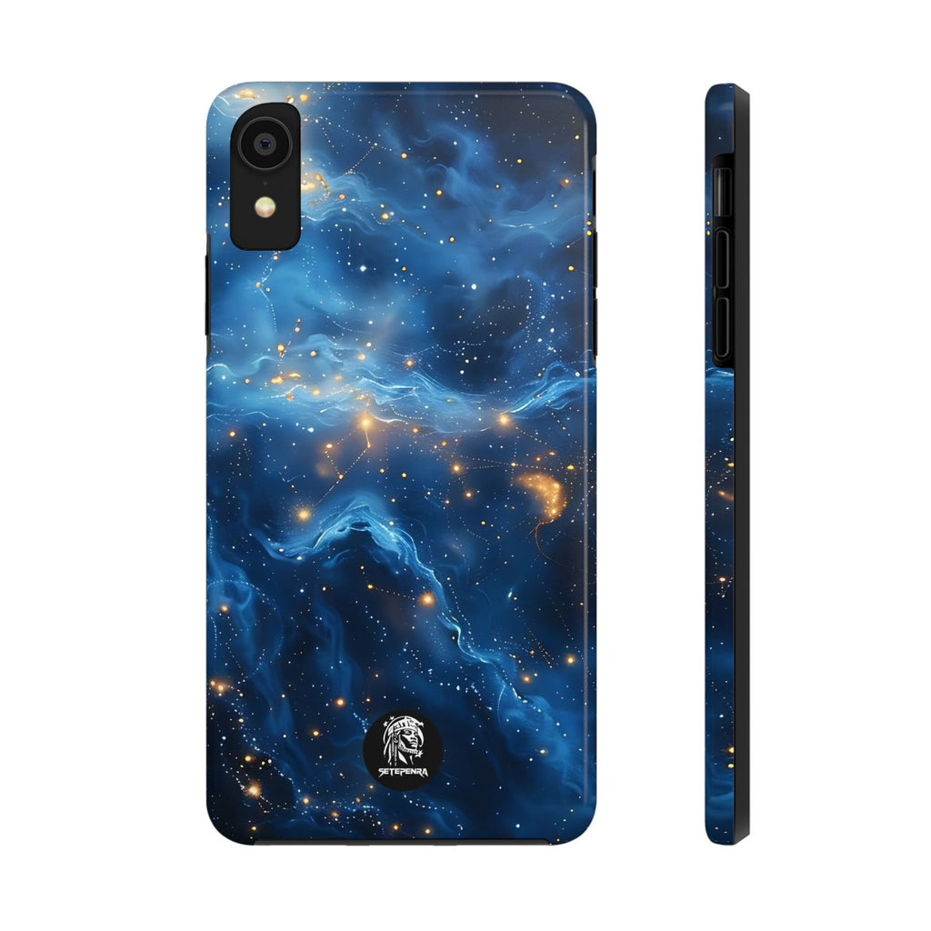 Blue Cosmos Tough Phone Case (For iPhone, Galaxy & More) SETEPENRA Phone Case.