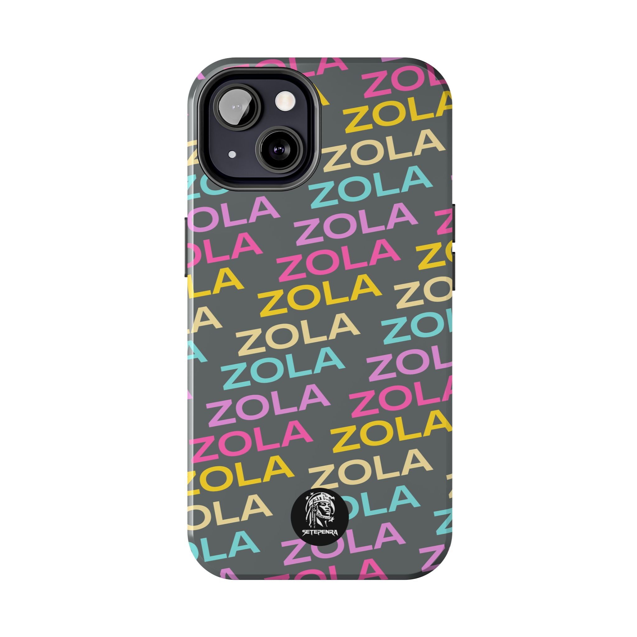 Zola Tough Phone Case (For iPhone, Galaxy & More) - Dark Grey