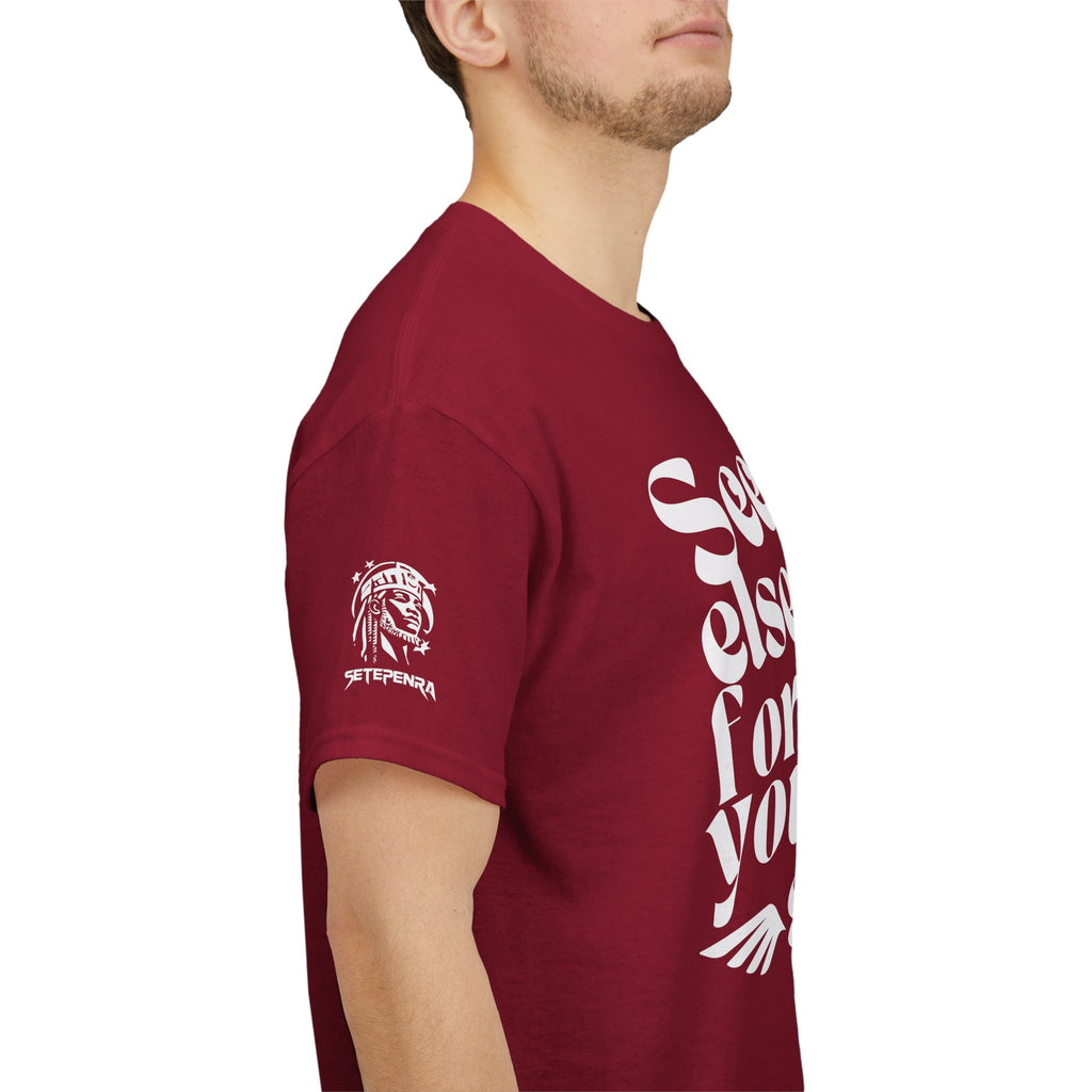 Seek Not Elsewhere Unisex Heavy Cotton Tee
