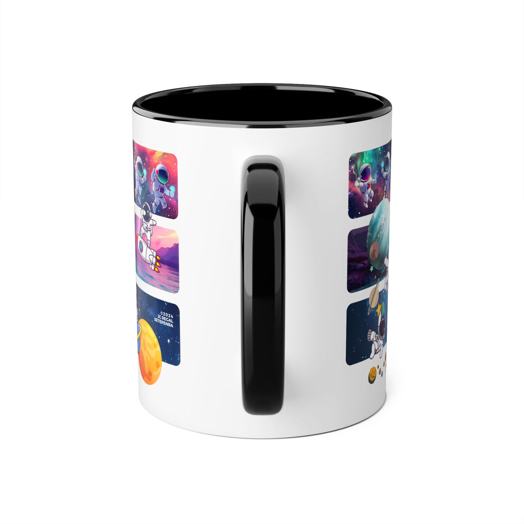 Astro Cosmo (V2.0) Accent Mug, 11oz (Various Colors)