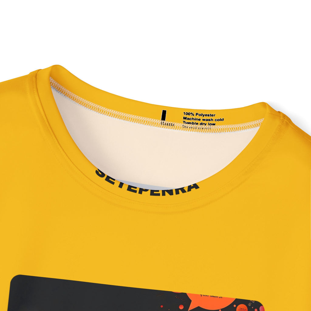 Mind Your Words Men's Sports Jersey (Gold) SETEPENRA All Over Prints.