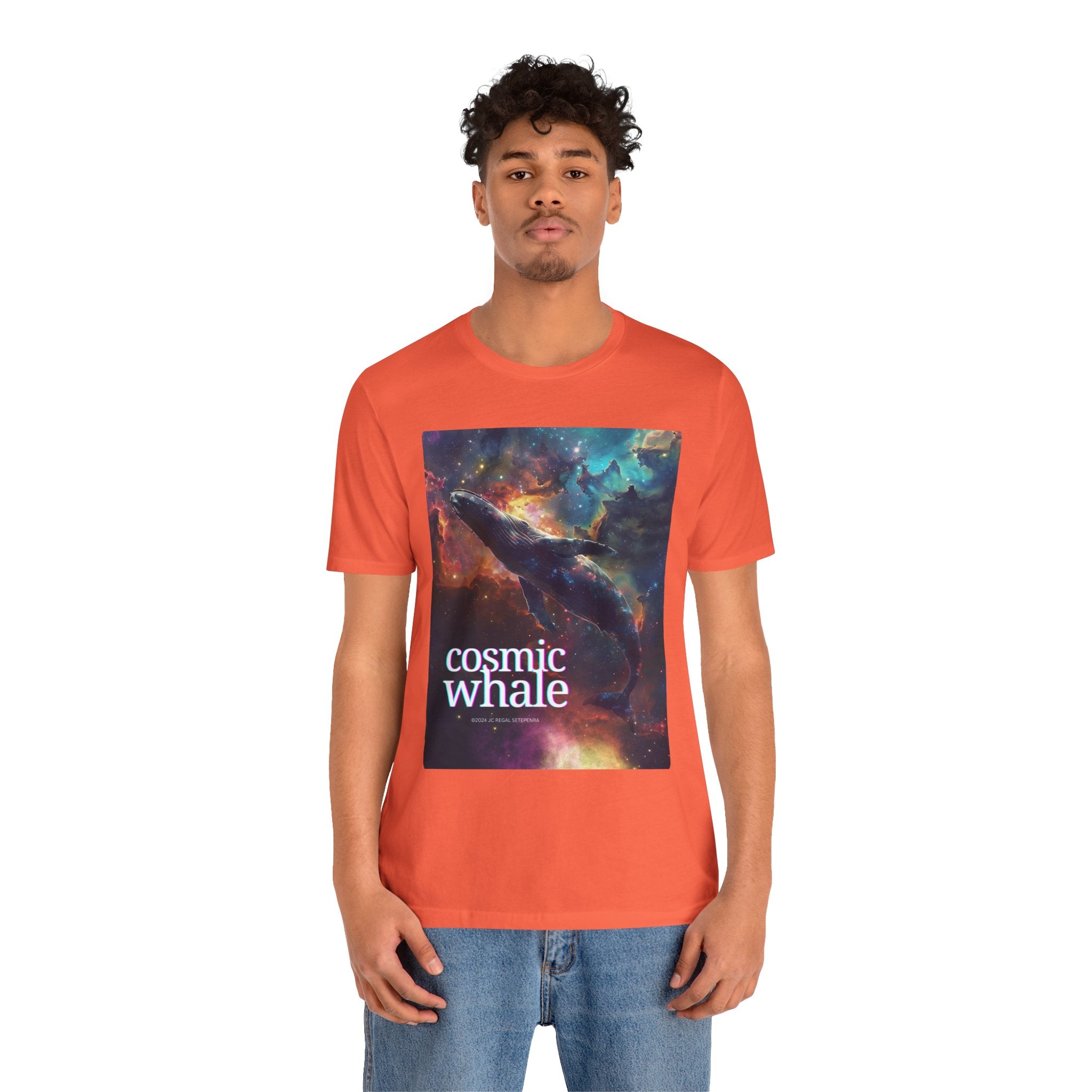 Cosmic Whale Unisex Jersey Short Sleeve Tee