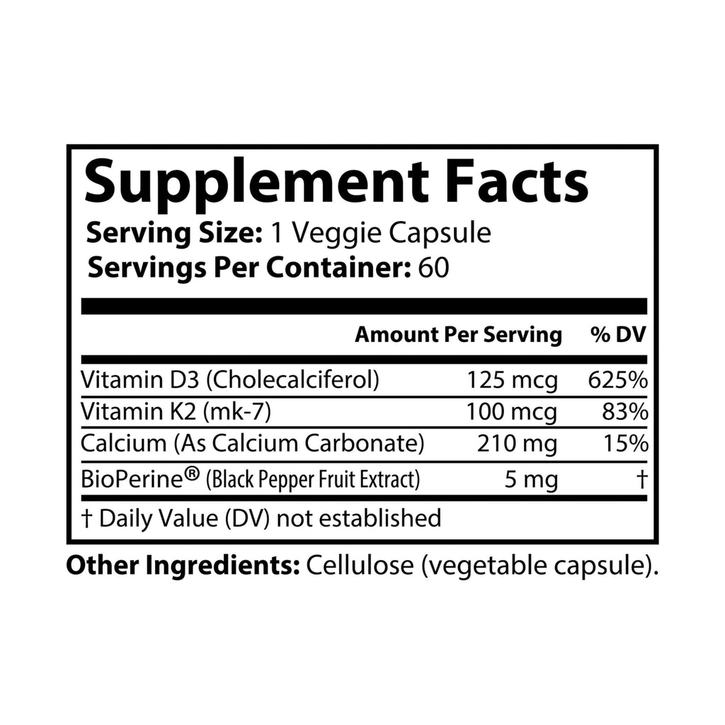 SETEPENRA Goodstuff Vitamin K2 + D3 Supplement (60 Capsules) SETEPENRA Food Supplements.