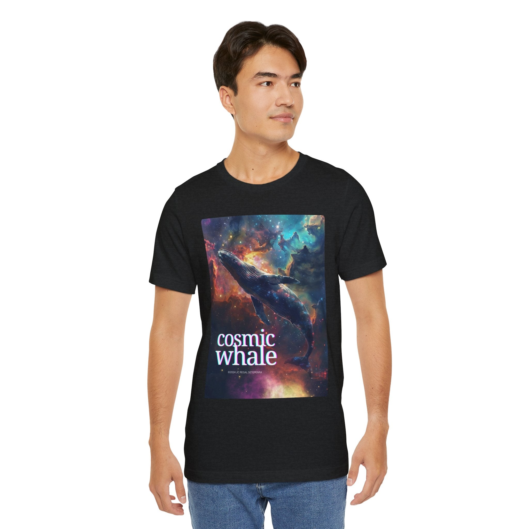 Cosmic Whale Unisex Jersey Short Sleeve Tee