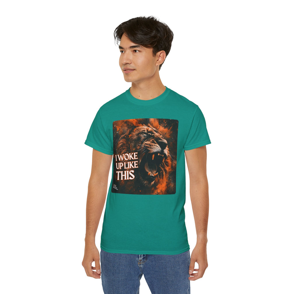 I Woke Up Like This (Roaring Edition 1) Unisex Ultra Cotton Tee