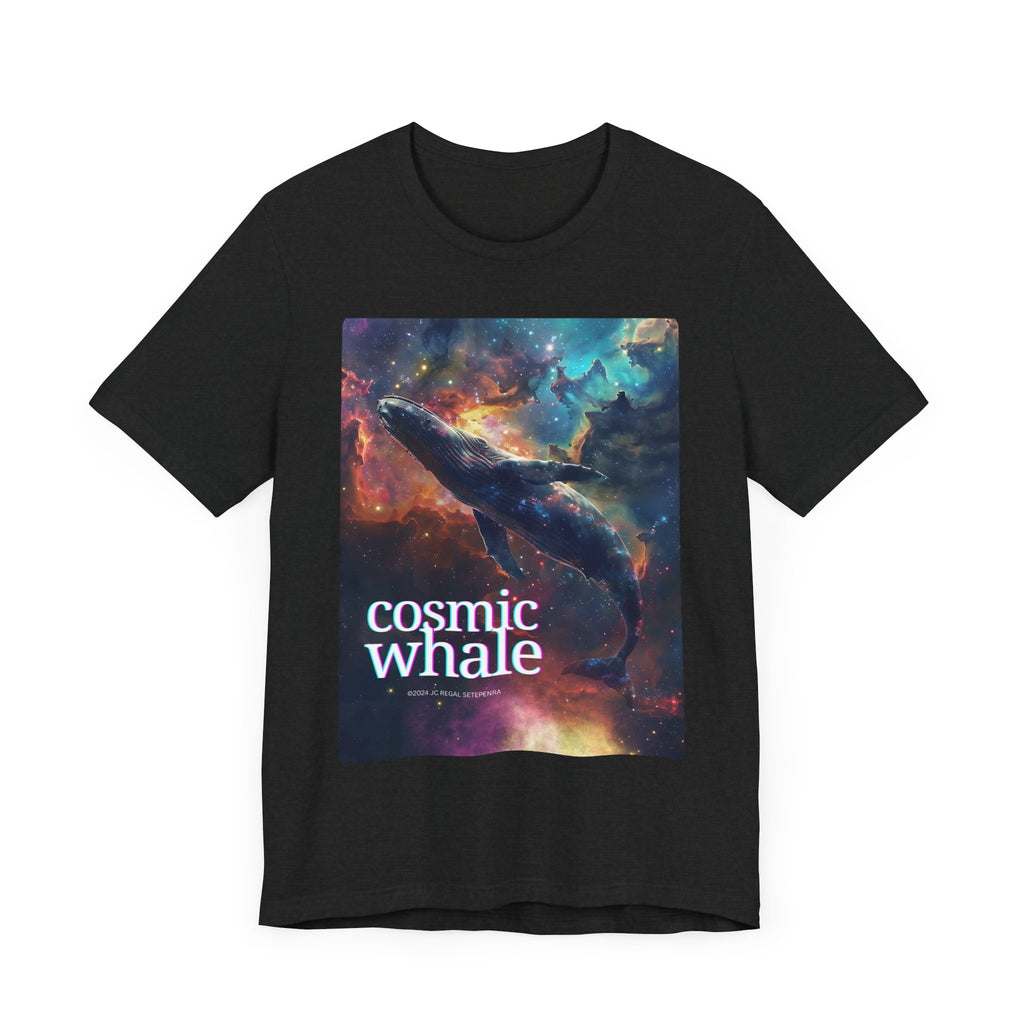 Cosmic Whale Unisex Jersey Short Sleeve Tee SETEPENRA T-Shirt.