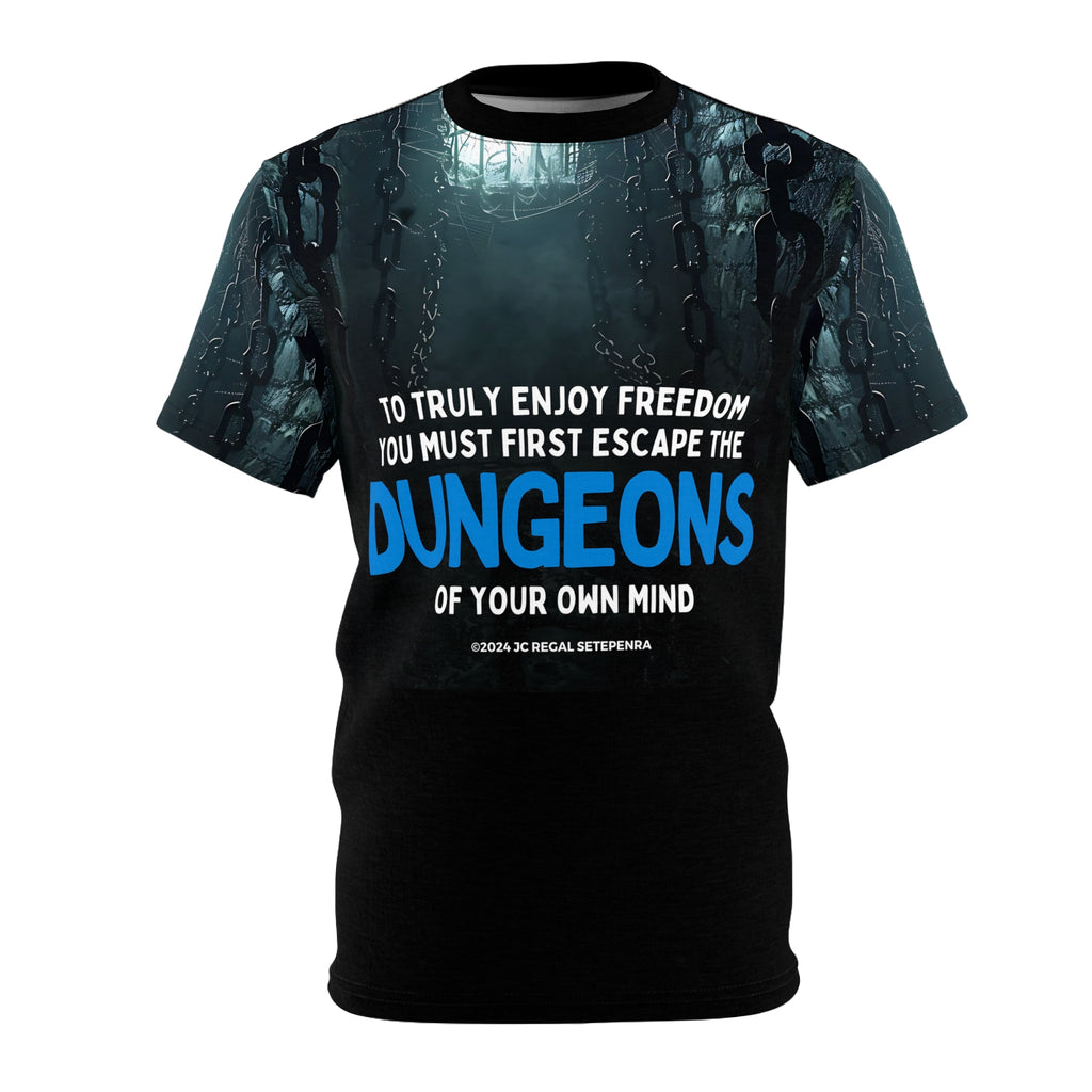 Escape The Dungeons Unisex Cut & Sew Tee SETEPENRA All Over Prints.