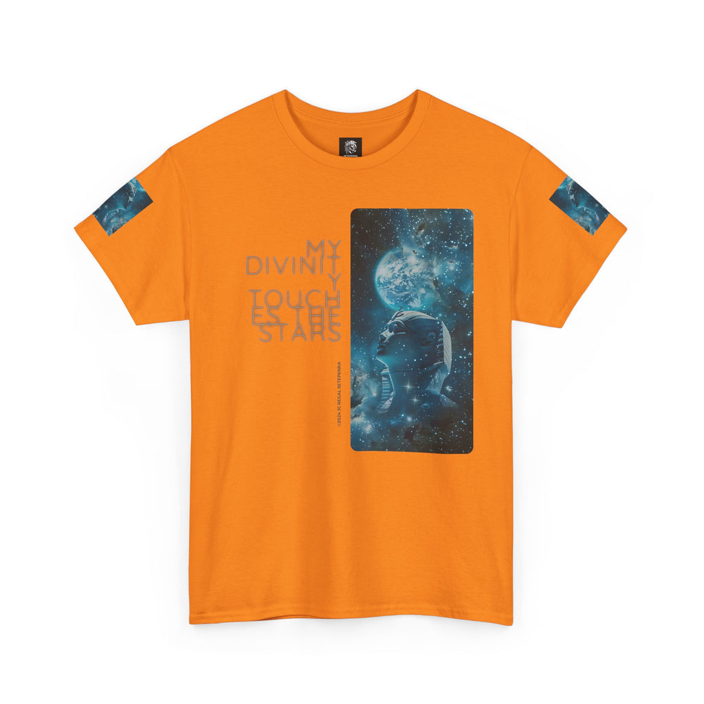 My Divinity Touches The Stars Unisex Heavy Cotton Tee SETEPENRA T-Shirt.