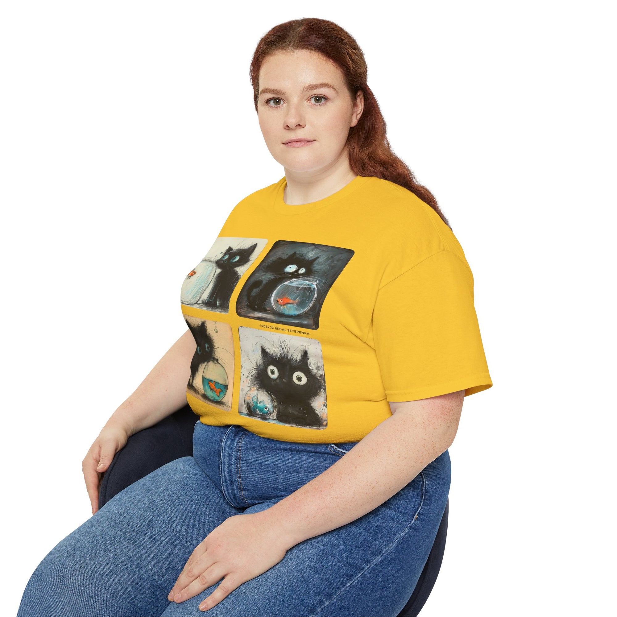 Fishy Kitty Unisex Ultra Cotton Tee