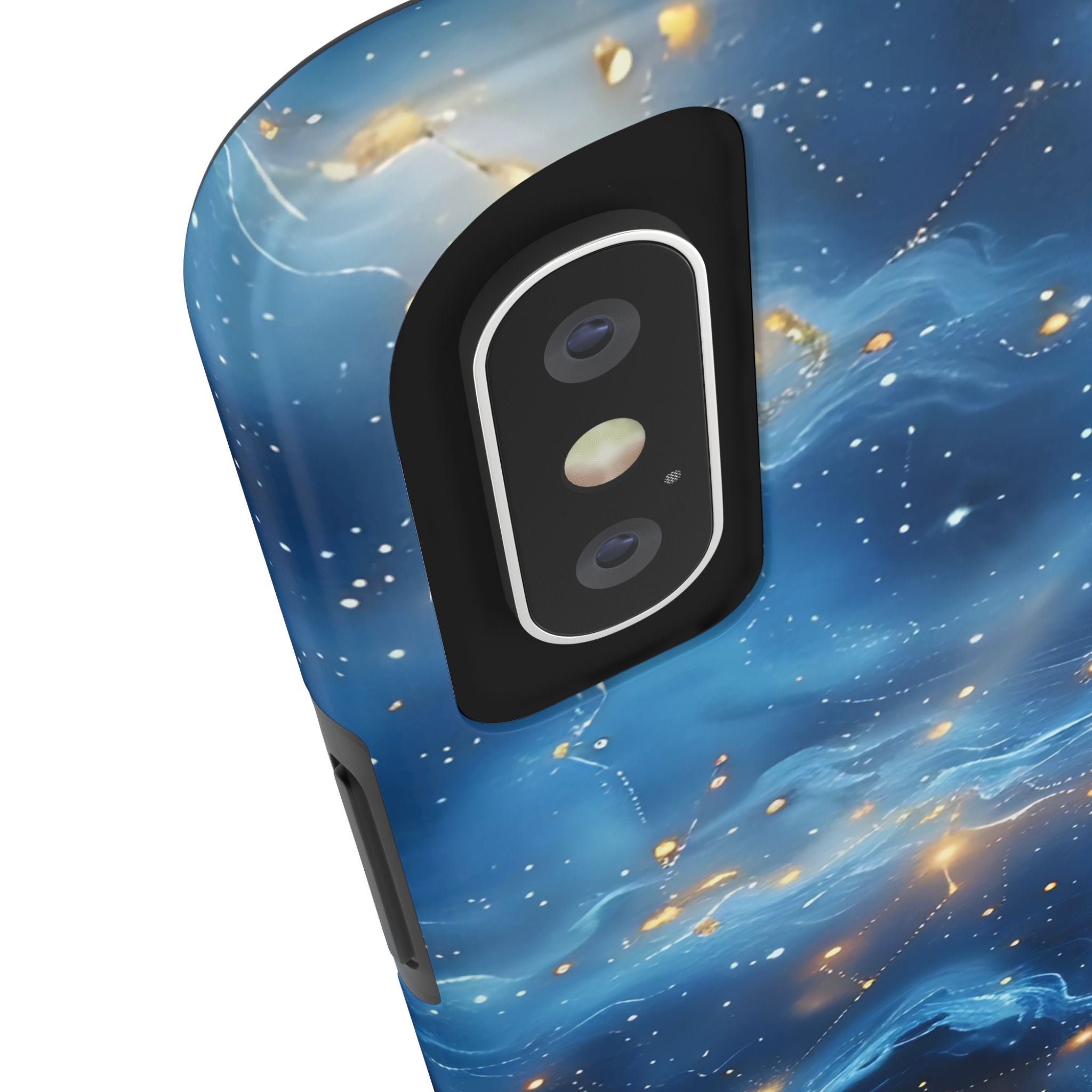 Blue Cosmos Tough Phone Case (For iPhone, Galaxy & More)