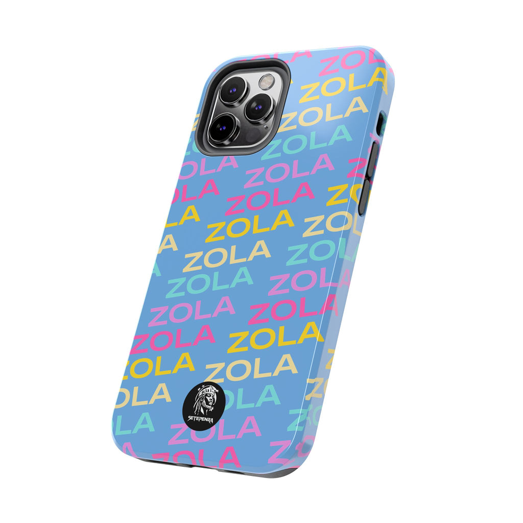 Zola Tough Phone Case (For iPhone, Galaxy & More) - Light Blue