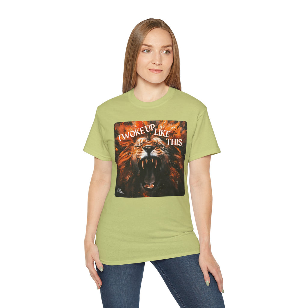 I Woke Up Like This (Roaring Edition 2) Unisex Ultra Cotton Tee