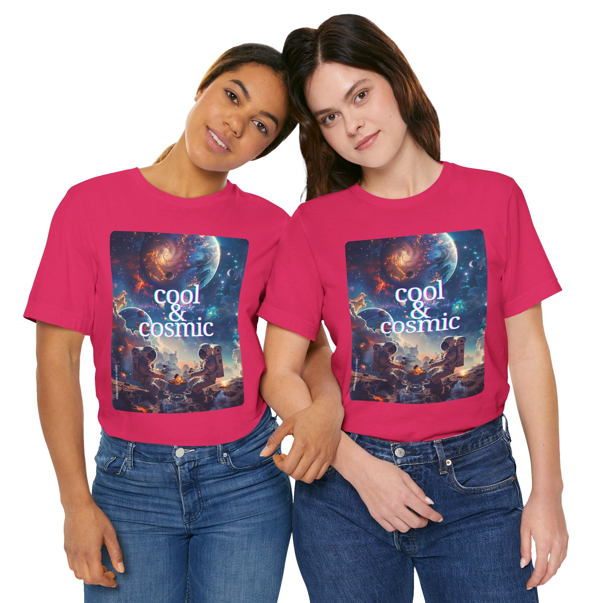 Cool & Cosmic Unisex Jersey Short Sleeve Tee
