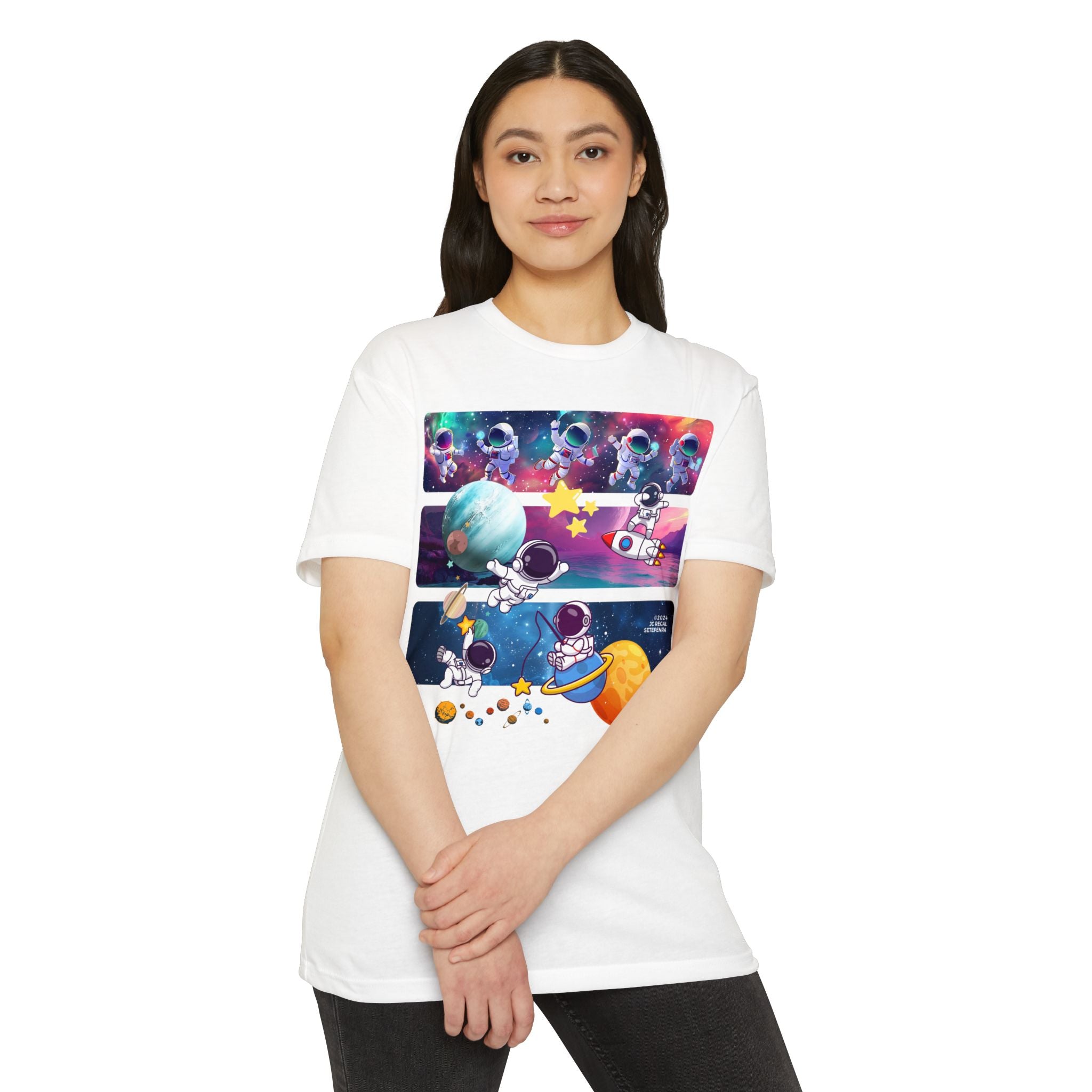Astro Cosmo (V2.0) Unisex CVC Jersey T-Shirt