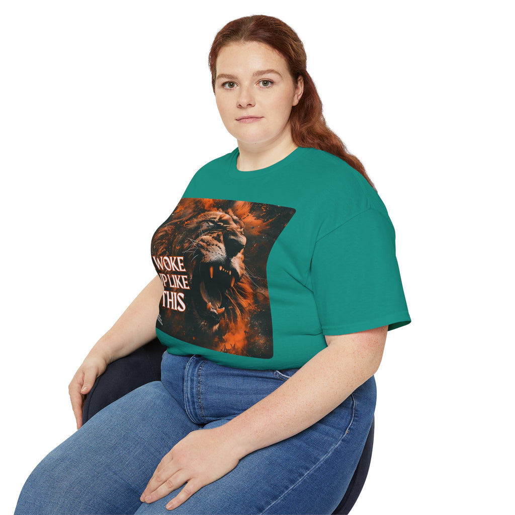 I Woke Up Like This (Roaring Edition 1) Unisex Ultra Cotton Tee