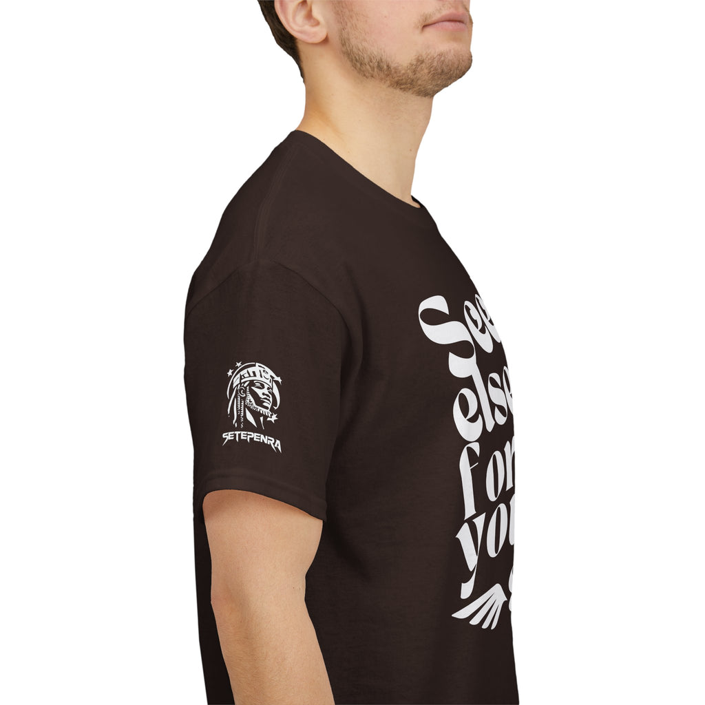 Seek Not Elsewhere Unisex Heavy Cotton Tee