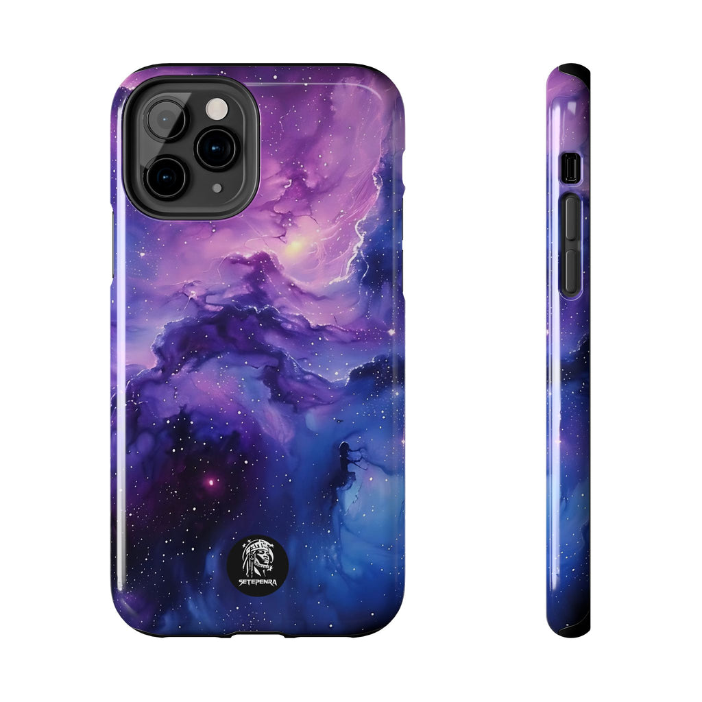 Purple Cosmos Tough Phone Case (For iPhone, Galaxy & More) SETEPENRA Phone Case.