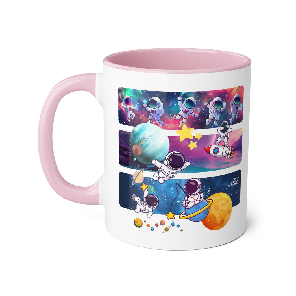 Astro Cosmo (V2.0) Accent Mug, 11oz (Various Colors)
