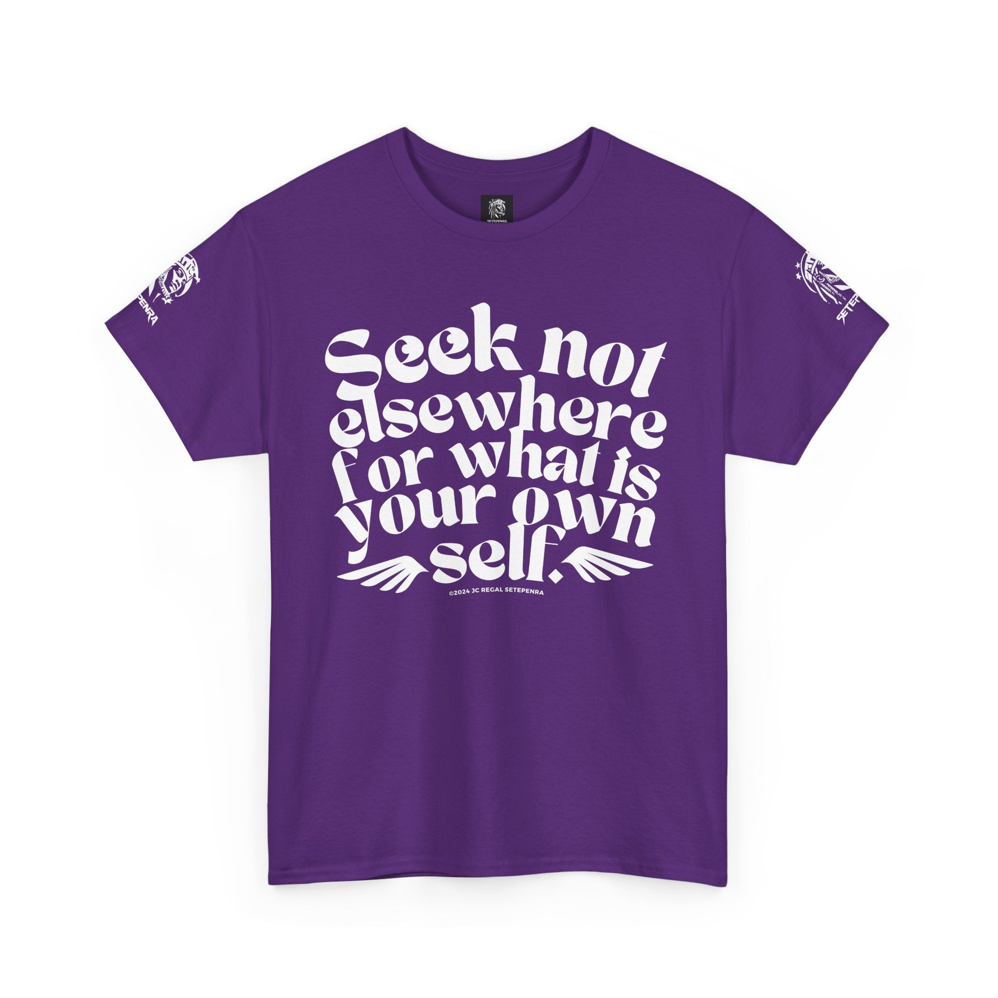 Seek Not Elsewhere Unisex Heavy Cotton Tee SETEPENRA T-Shirt.