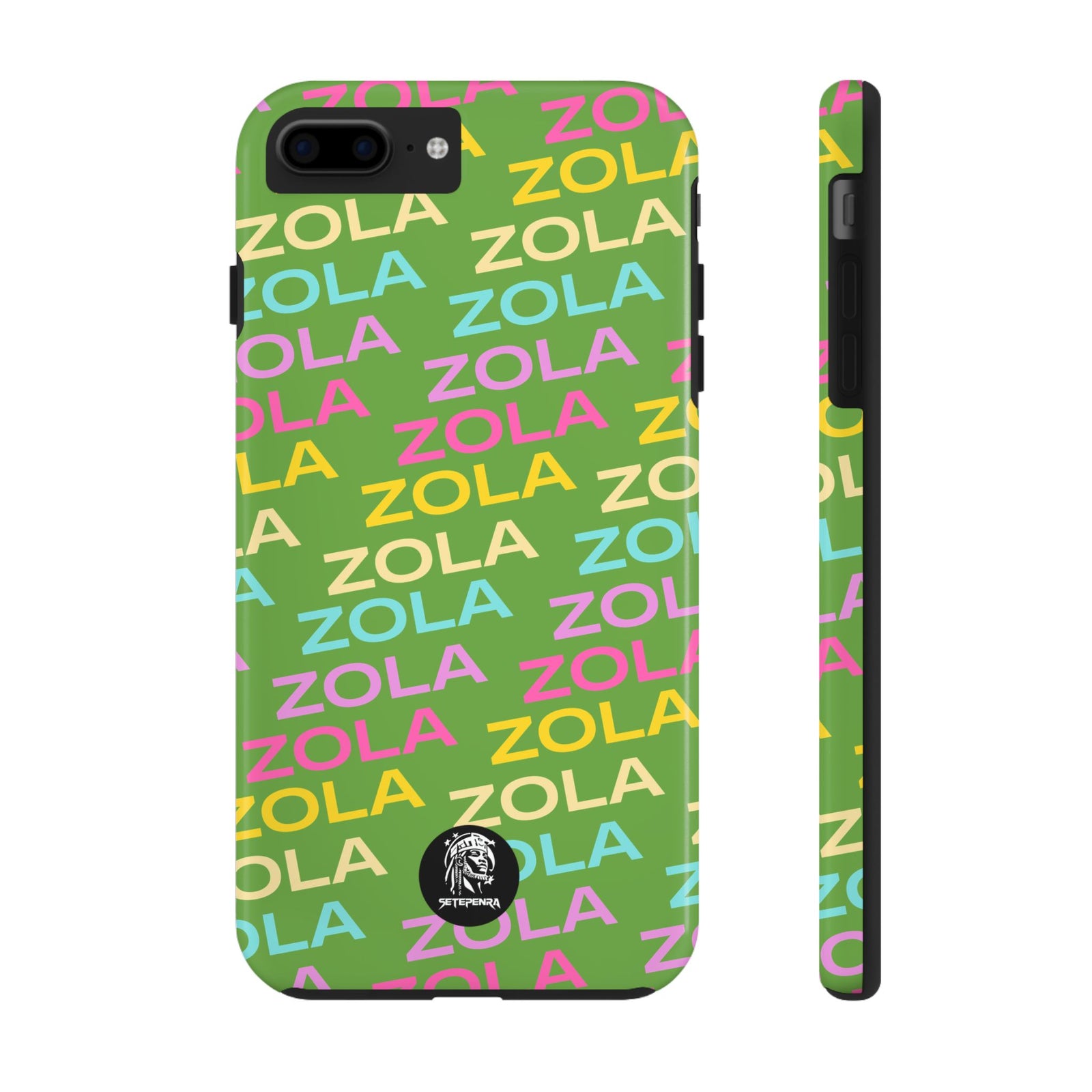 Zola Tough Phone Case (For iPhone, Galaxy & More) - Green SETEPENRA Phone Case.