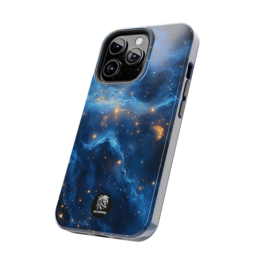 Blue Cosmos Tough Phone Case (For iPhone, Galaxy & More)