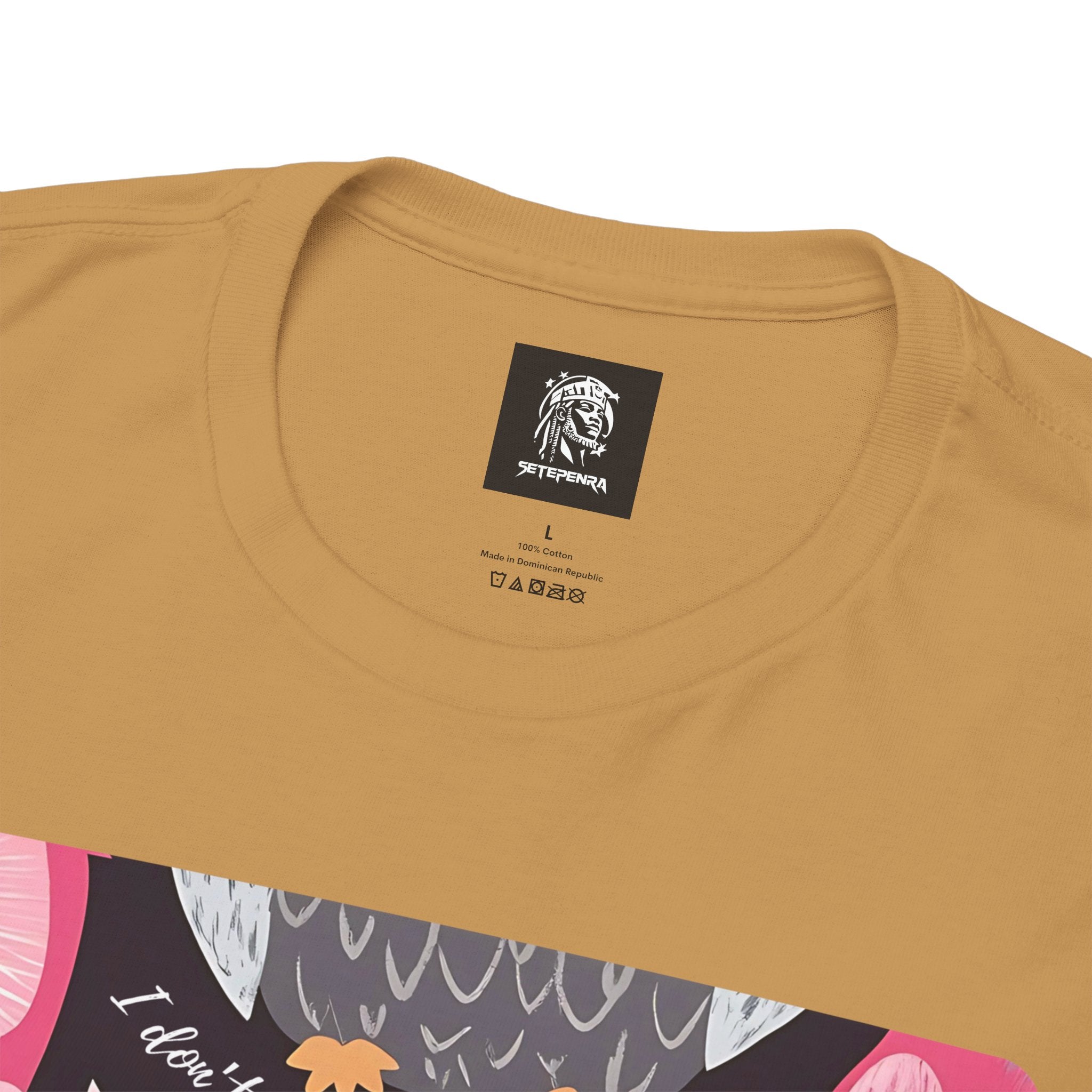 Don't Give A Hoot Unisex Heavy Cotton Tee