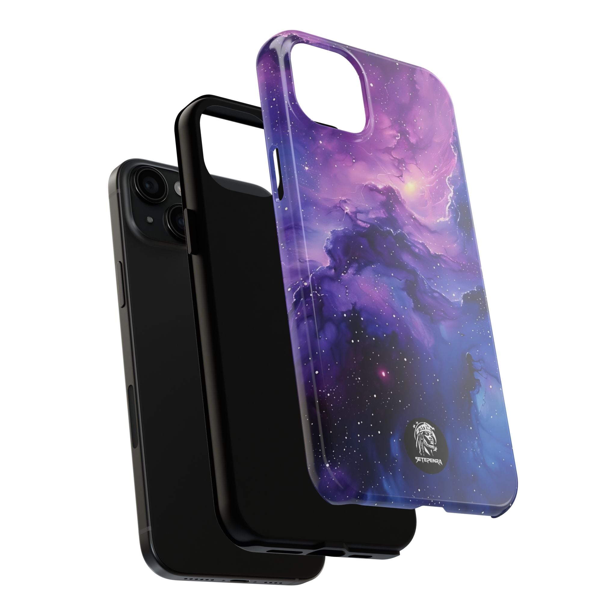 Purple Cosmos Tough Phone Case (For iPhone, Galaxy & More)