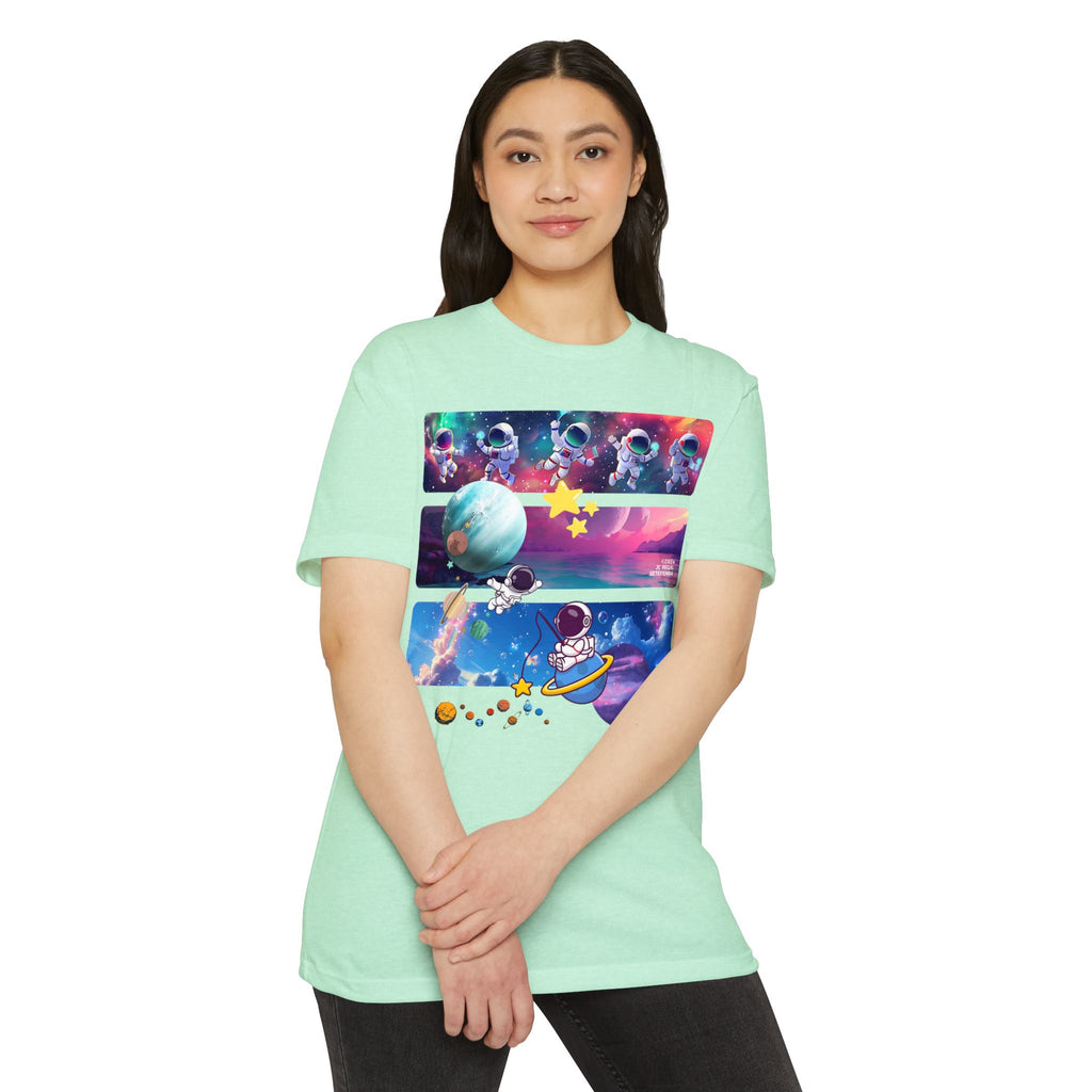 Astro Cosmo Unisex CVC Jersey T-shirt