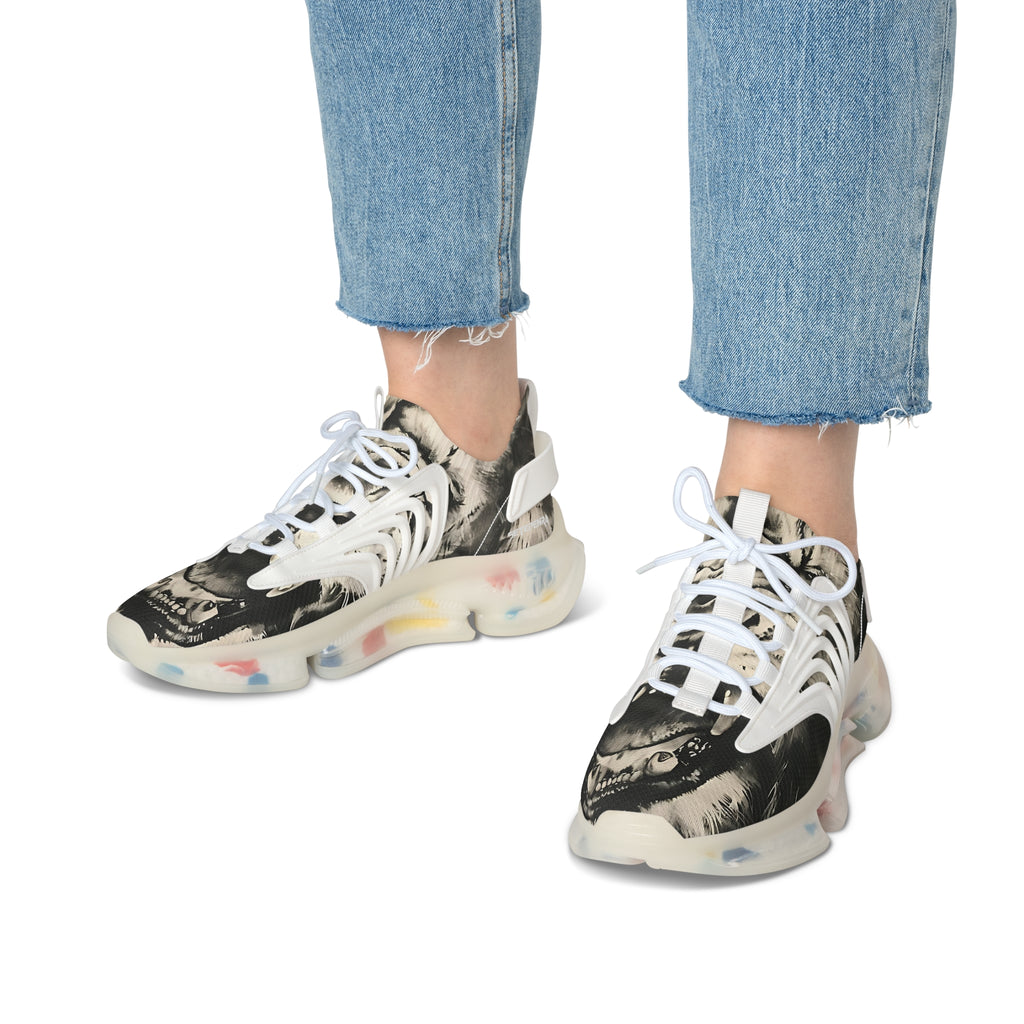 Primal Power Women's Mesh Sneakers - Lion SETEPENRA Shoes.