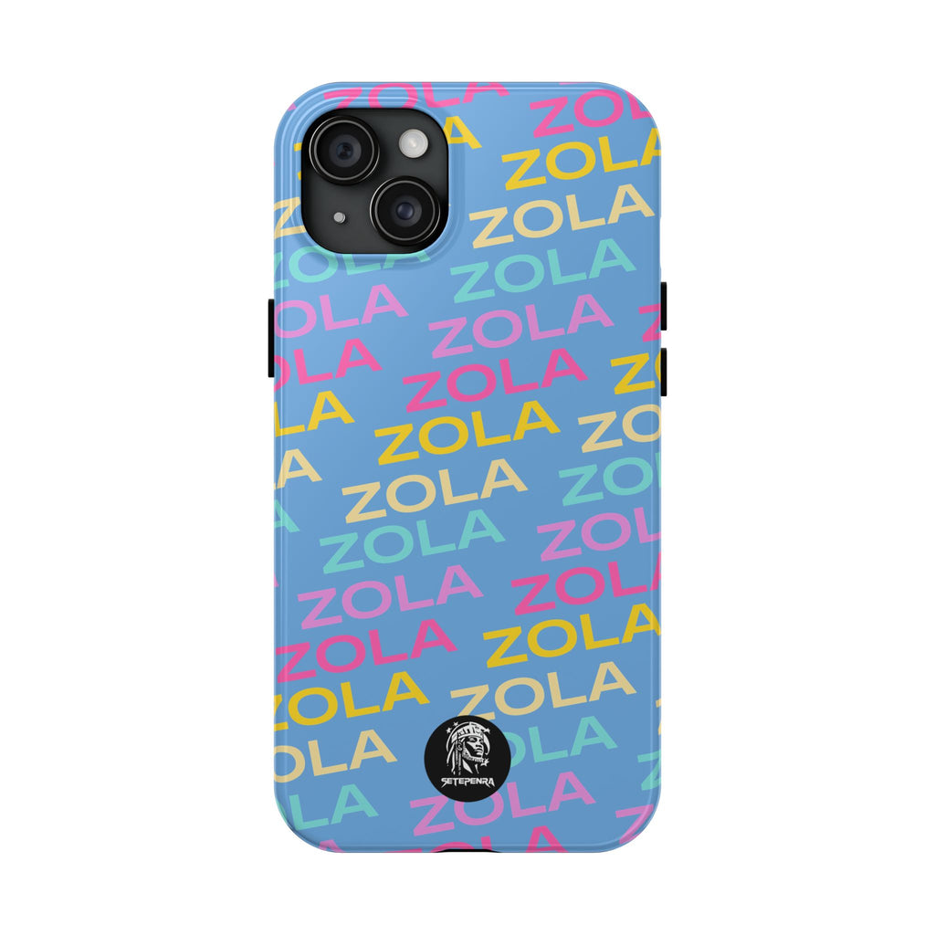 Zola Tough Phone Case (For iPhone, Galaxy & More) - Light Blue