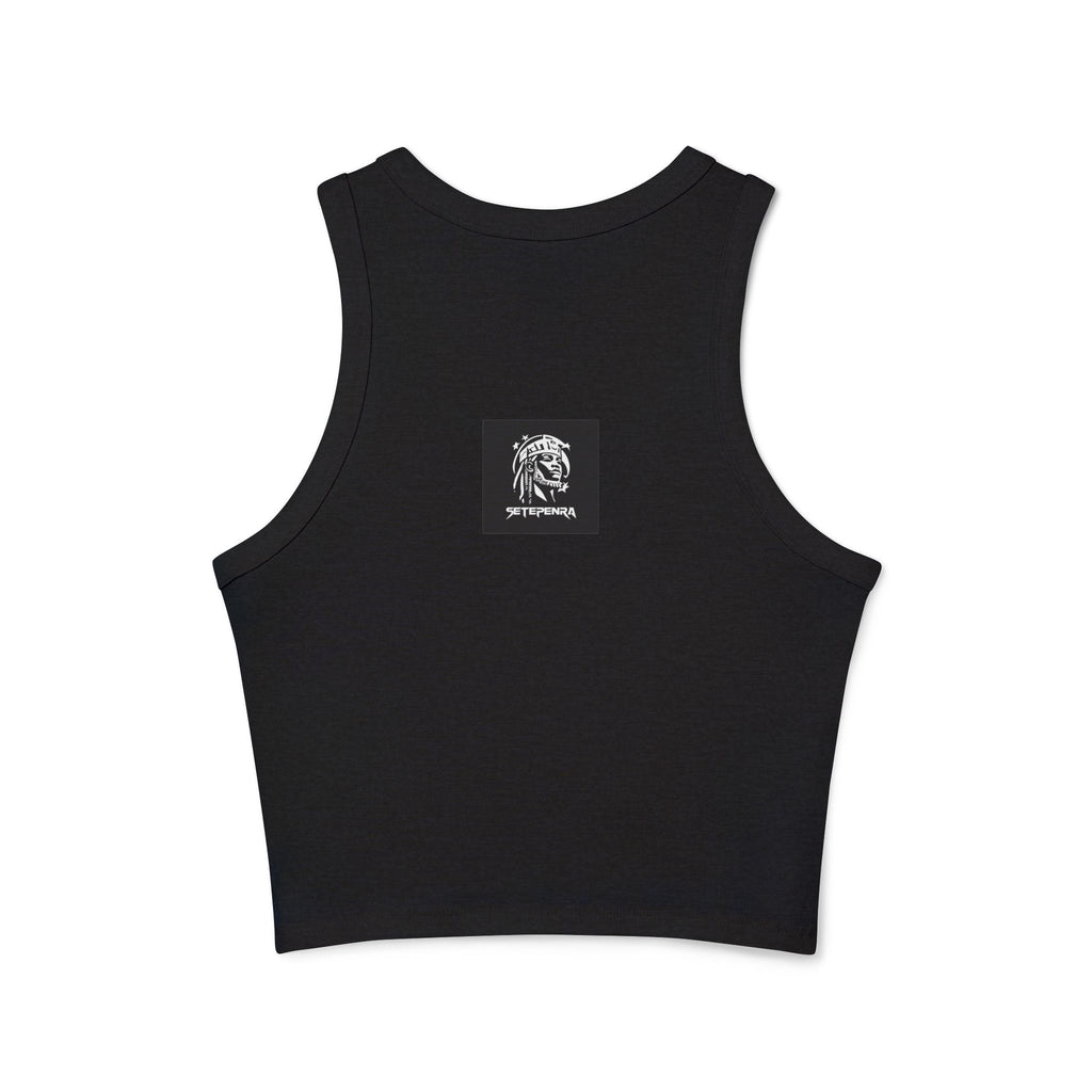 Foxy As Can Be Women's Micro Rib Racer Tank Top SETEPENRA Tank Top.