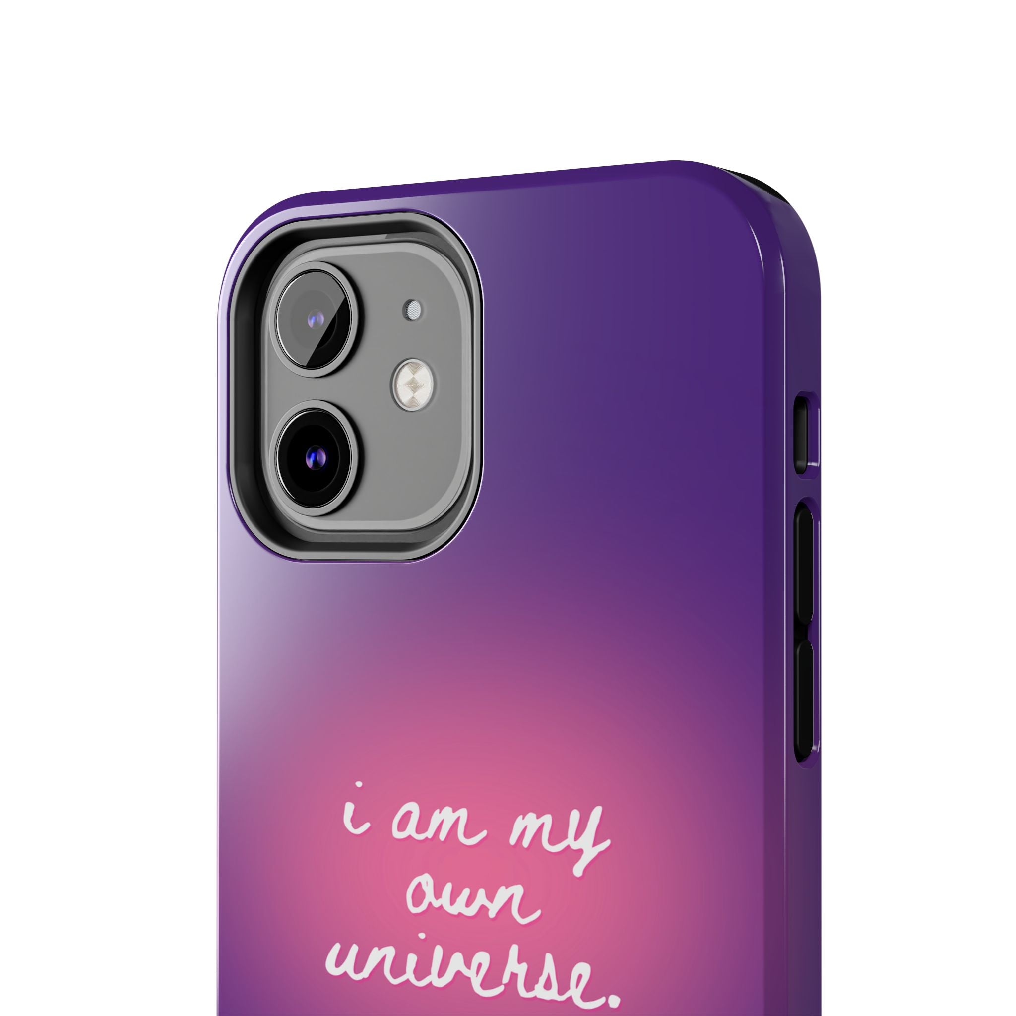 I Am My Own Universe Tough Phone Case (For iPhone, Galaxy & More) - Purple