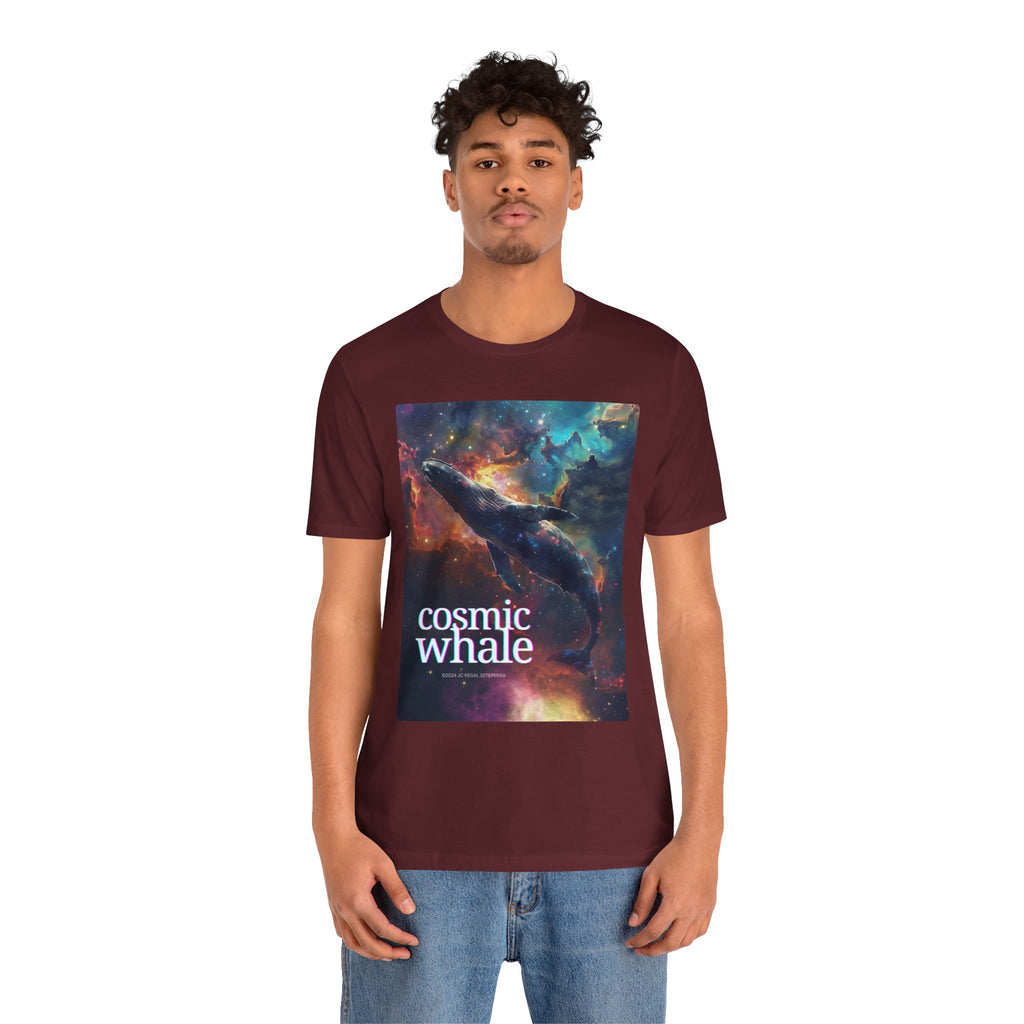 Cosmic Whale Unisex Jersey Short Sleeve Tee